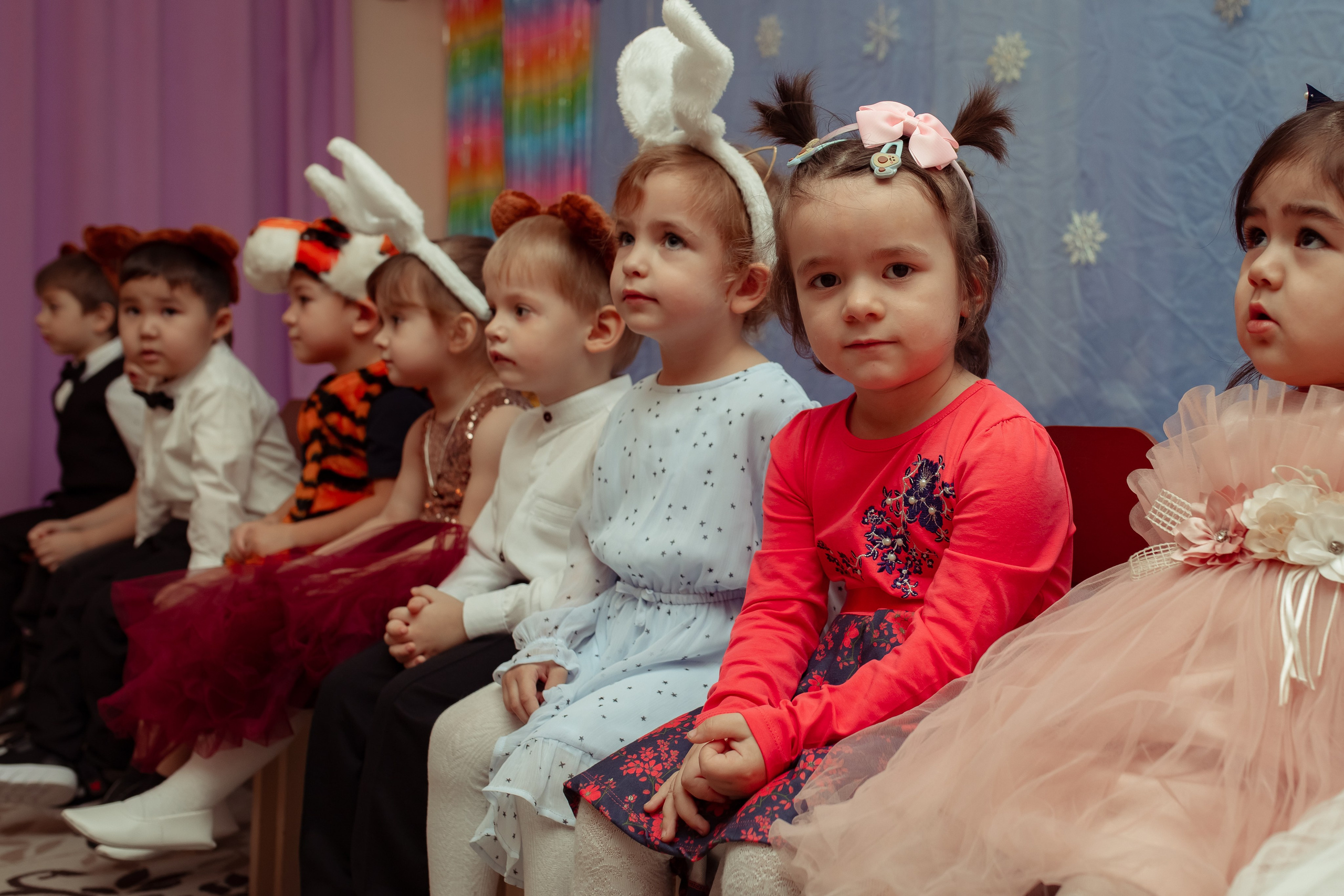 Новогодний утренник в детском саду. Семейный и детский фотограф в Москве Дорогова Екатерина