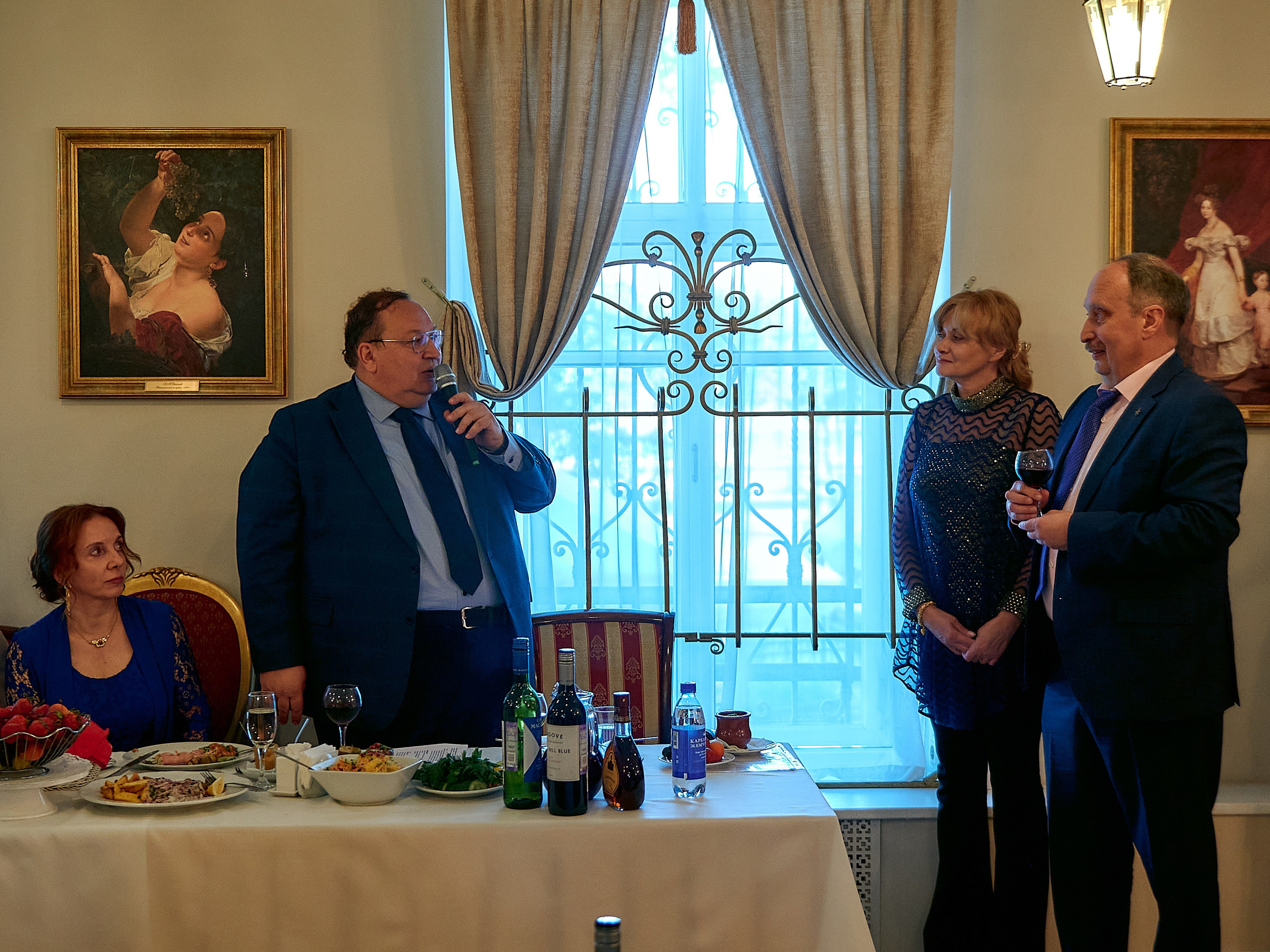 Юбилей Алексея в «Особняке Брюллова». Свадебный фотограф в Санкт-Петербурге Славин Денис