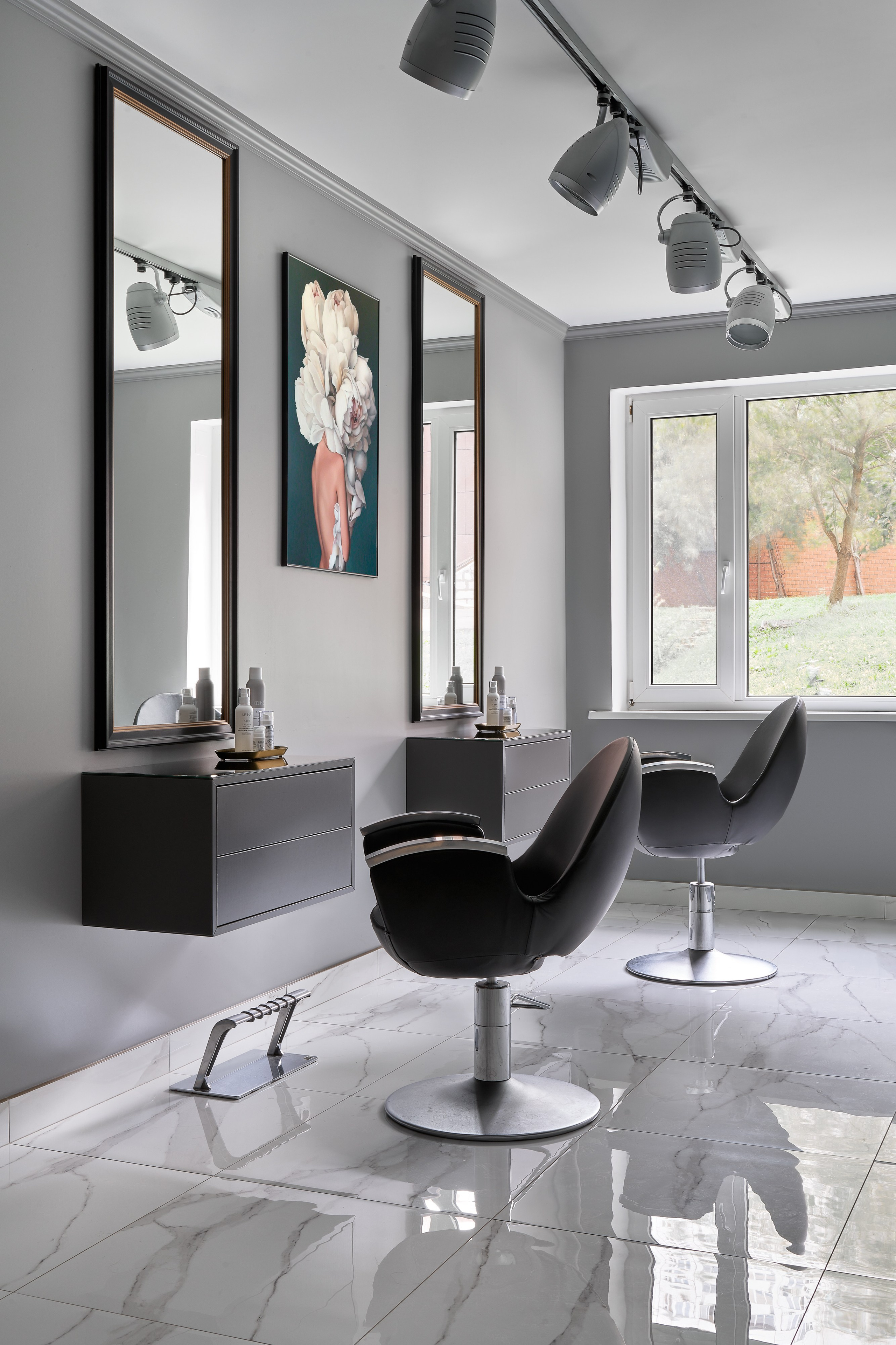 Лаконичный салон красоты. Фотограф Наталья Вершинина