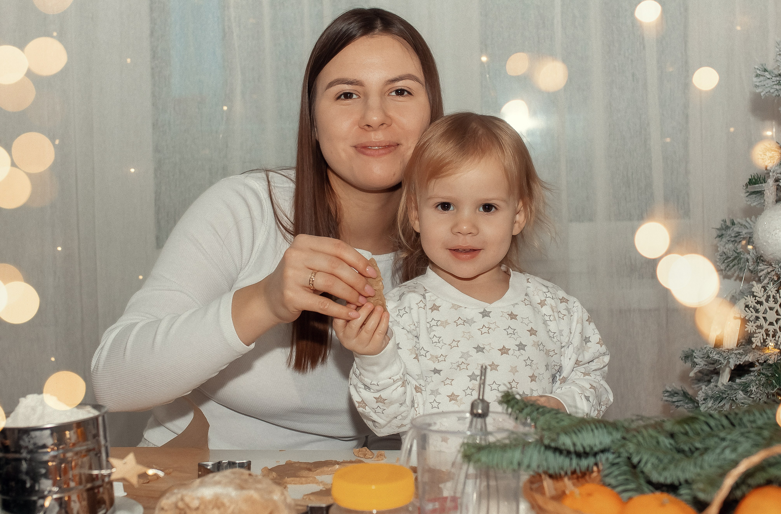 Таня и Ариша. Имбирные печеньки. Профессиональный фотограф, Москва |Видное Елена Елизарова