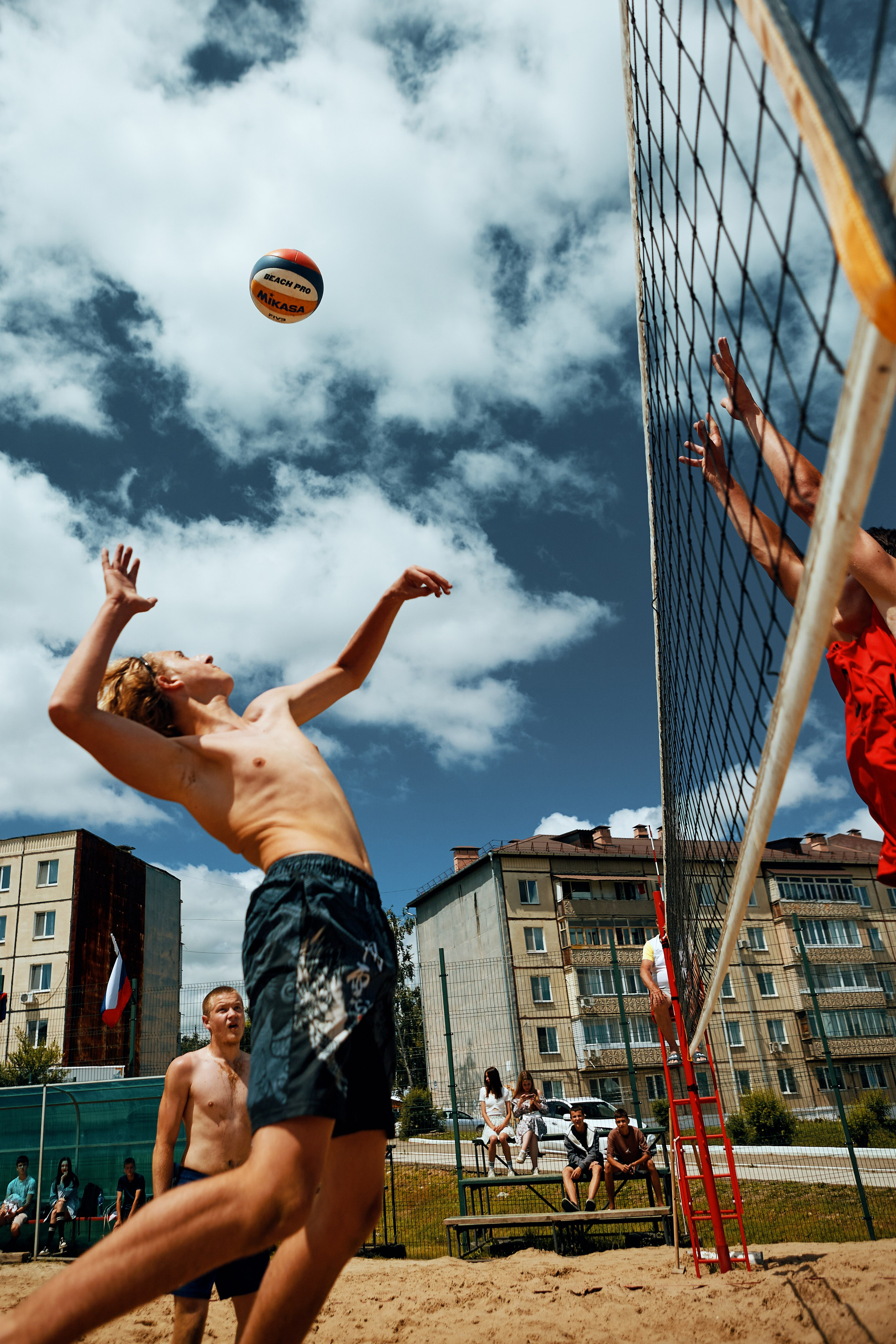 Один день соревнований по пляжному волейболу
