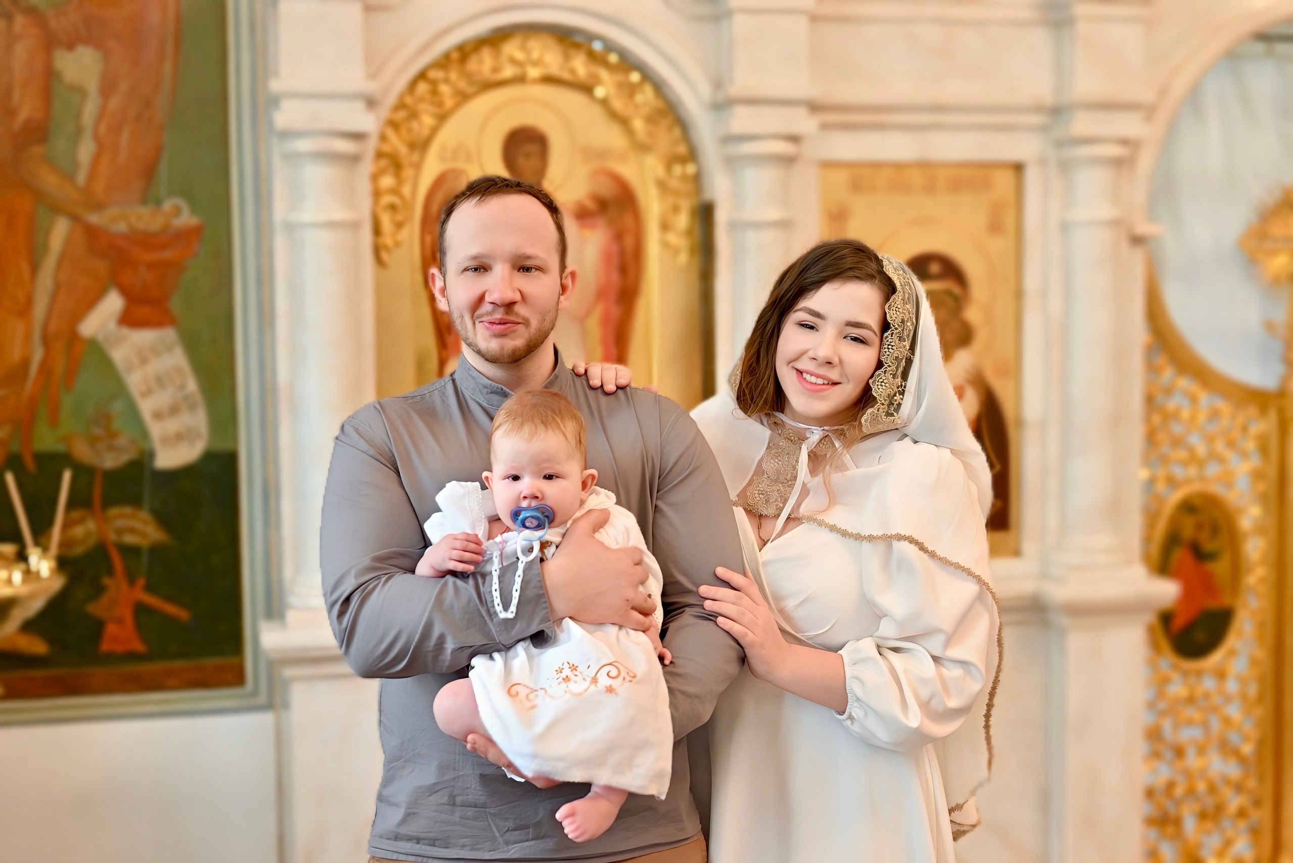 Крещение в Царицыно. Семейный и детский фотограф Москва