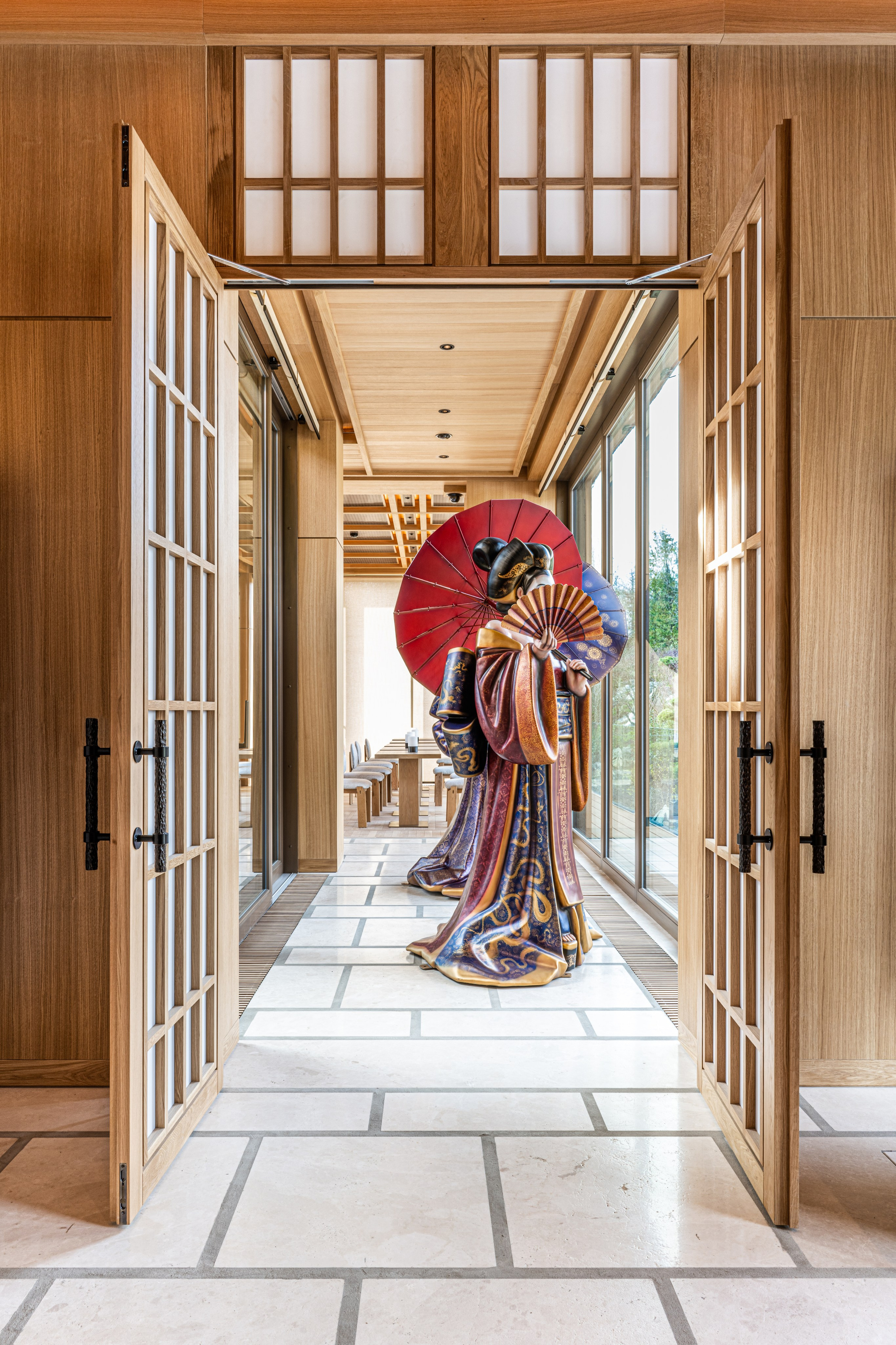 Рётэй — ресторан в японском саду. Интерьерный фотограф Краснодар Денис Педань