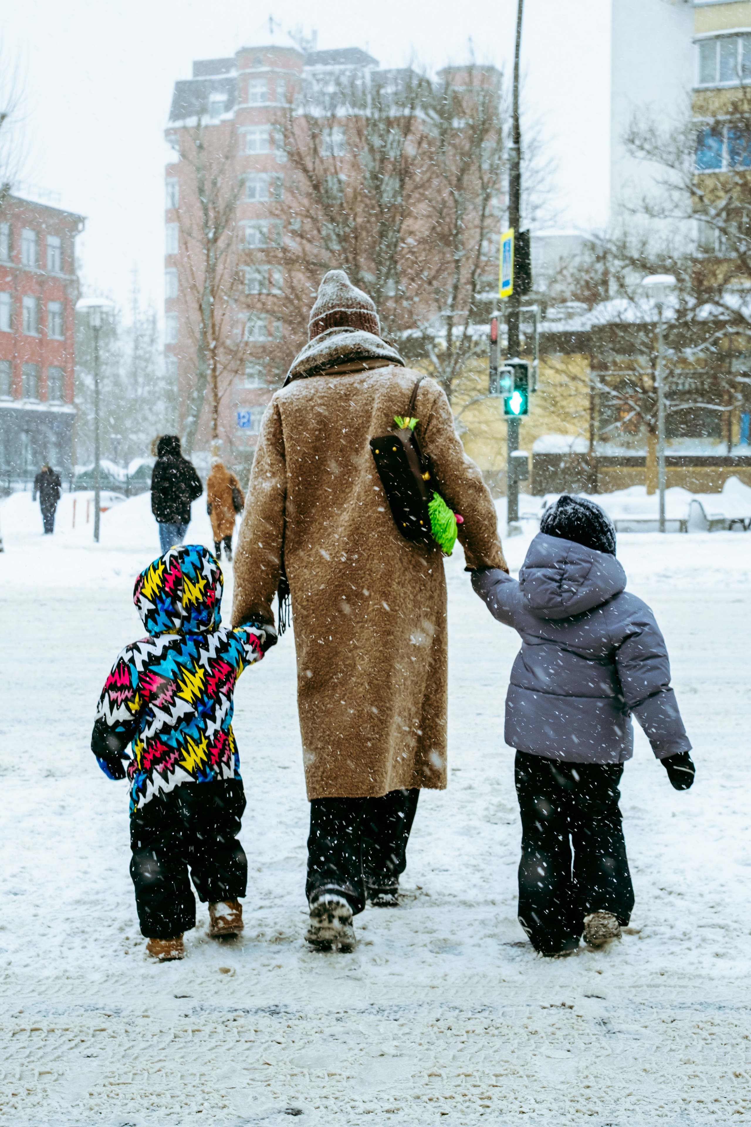 Street: снежная Москва