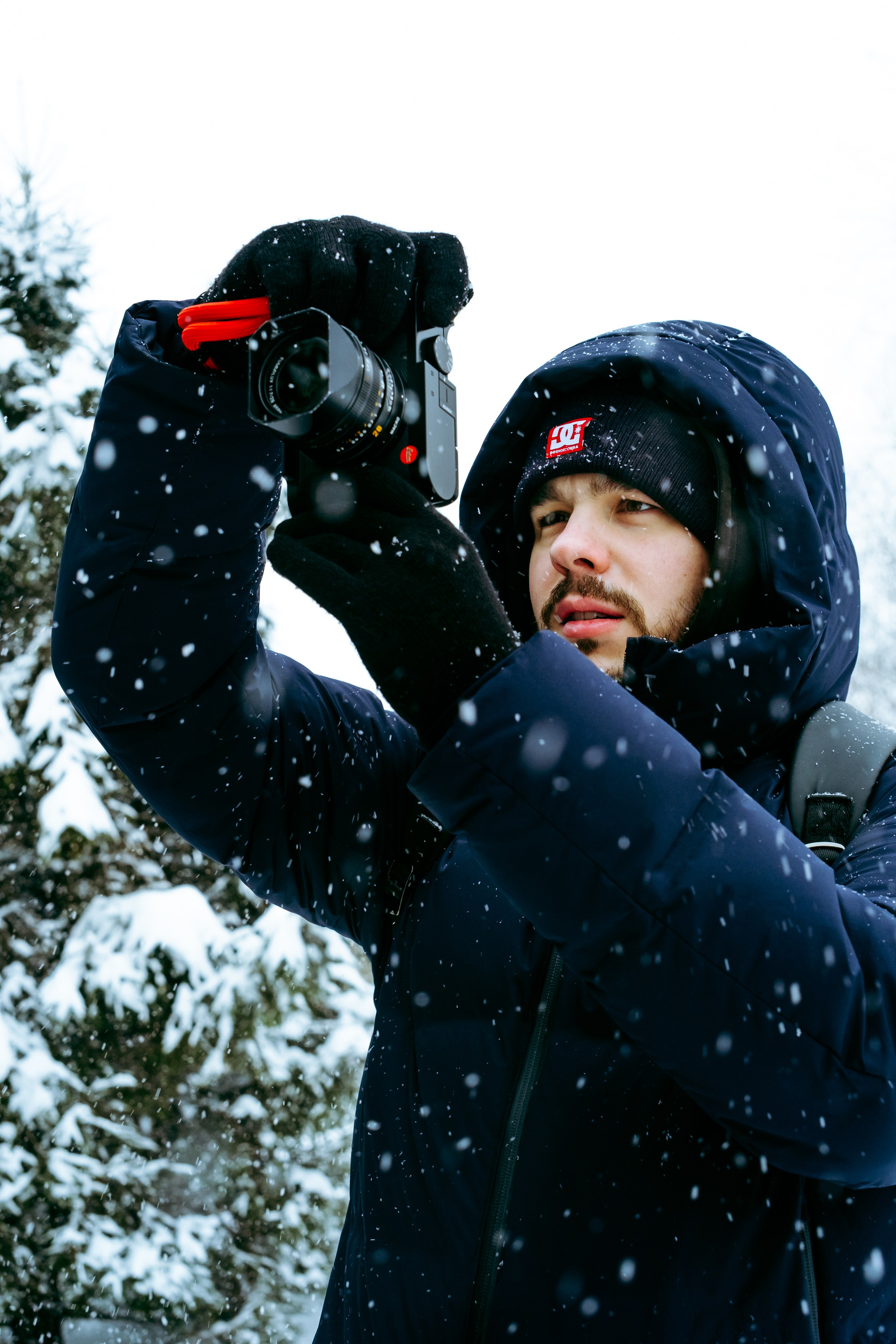 Street: снежная Москва
