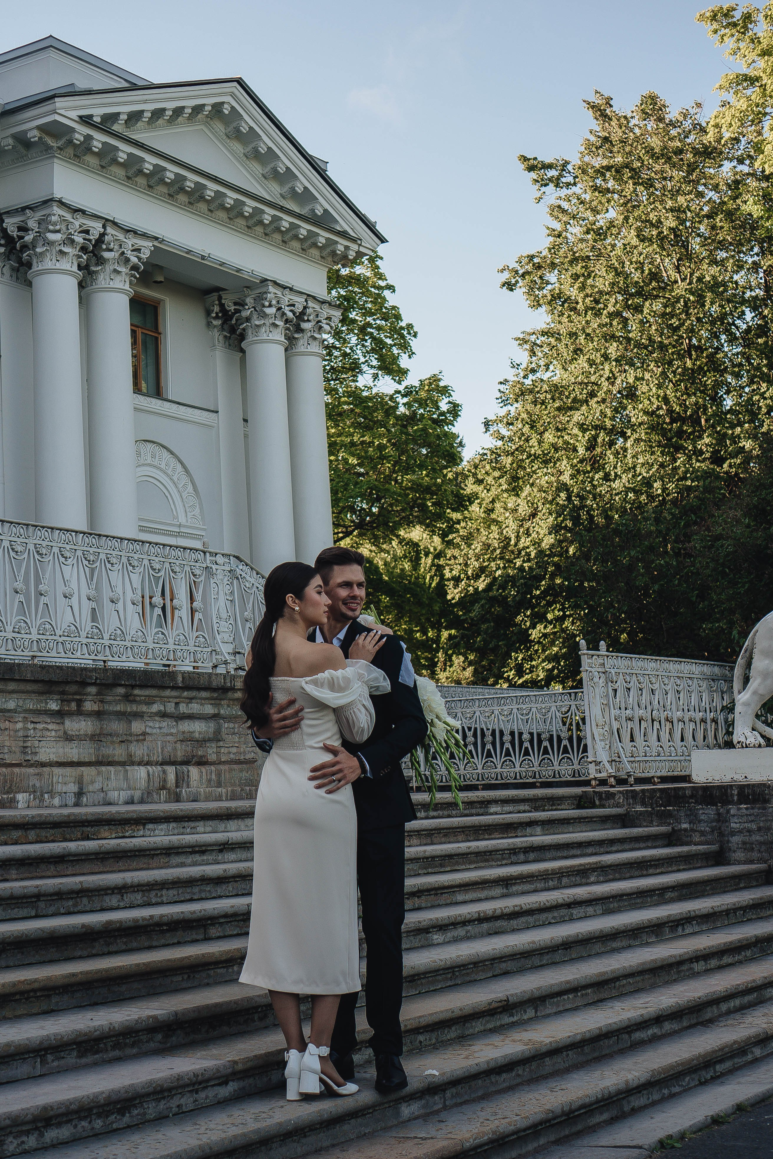 СВАДЕБНАЯ СЬЕМКА НА РАССВЕТЕ НА ЕЛАГИНОМ ОСТОРОВЕ. Профессиональный фотограф, Санкт-Петербург — Виктория Богомолова