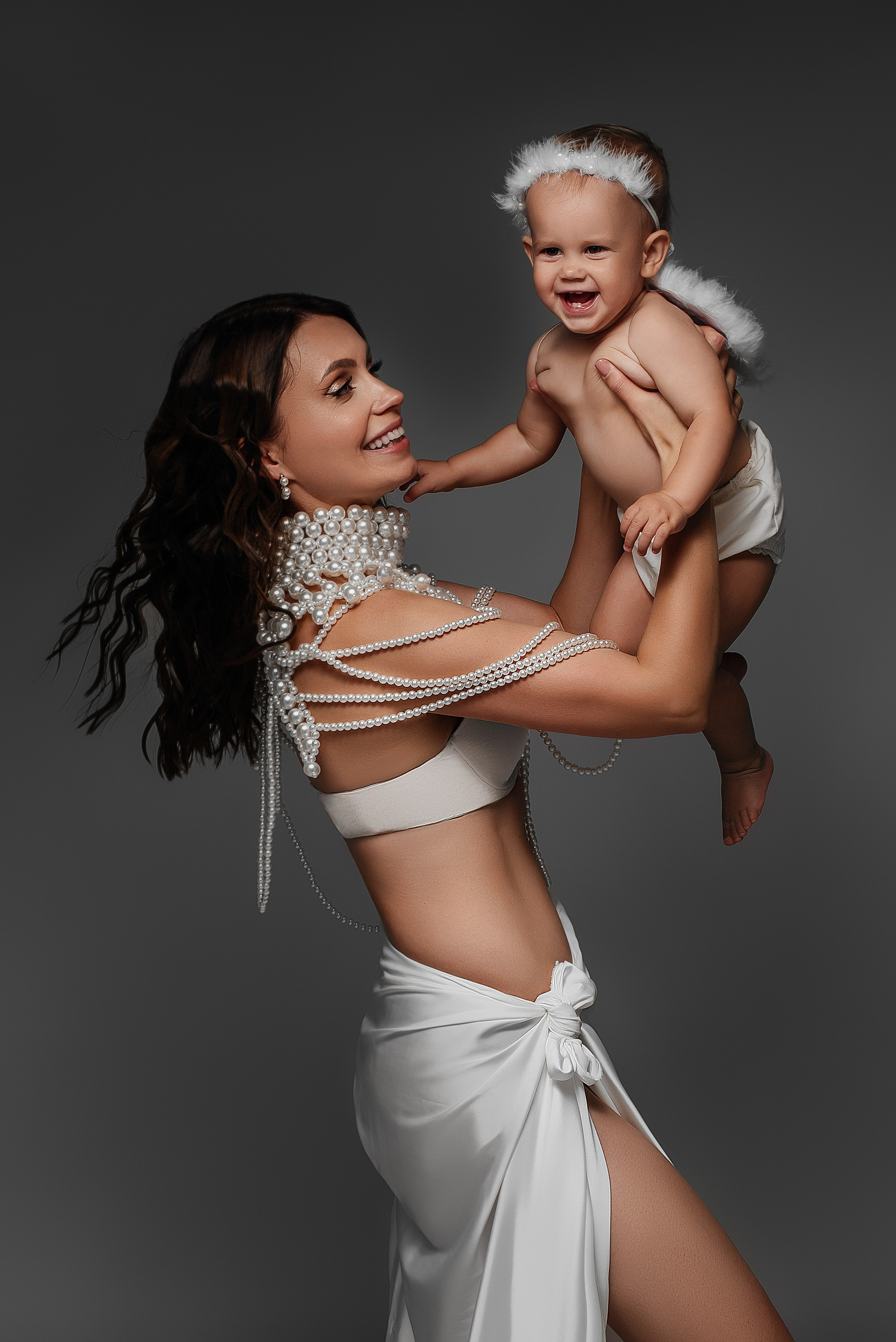 Алеса и Ника. Фотограф беременности и новорожденных в Рязани