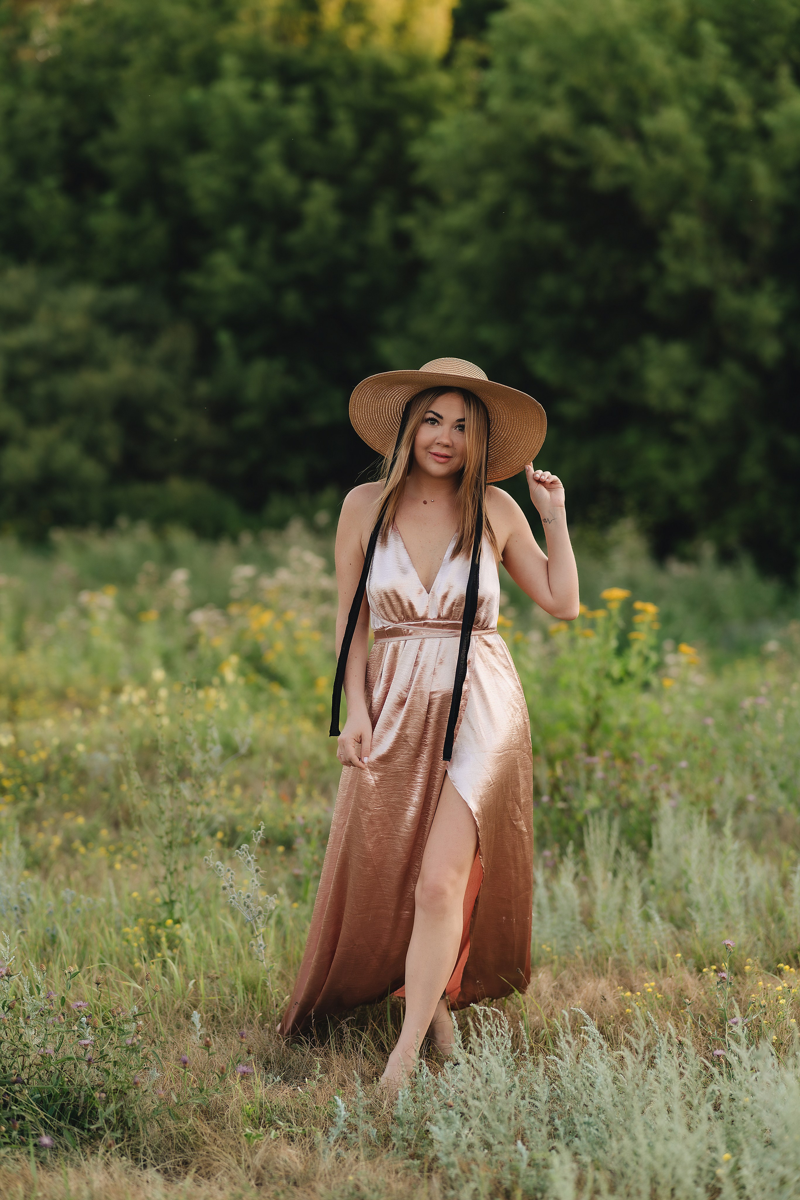 Юлия | Летняя съемка на закате. Фотограф Карина Шмулёва. Воронеж и область