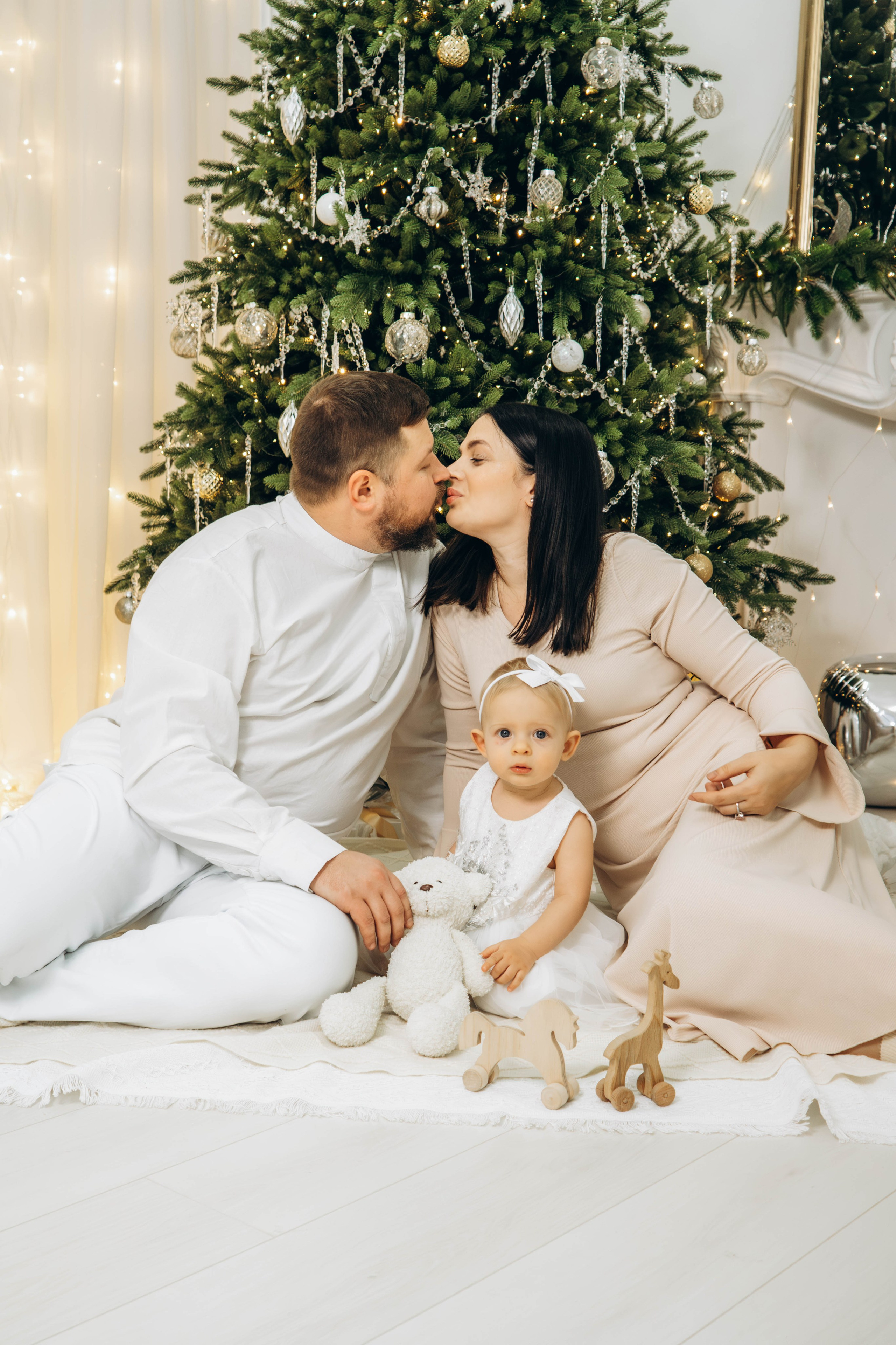 Съемка на годик малышки. Студия «LuLu». Фотограф Москва Валерия Веденина