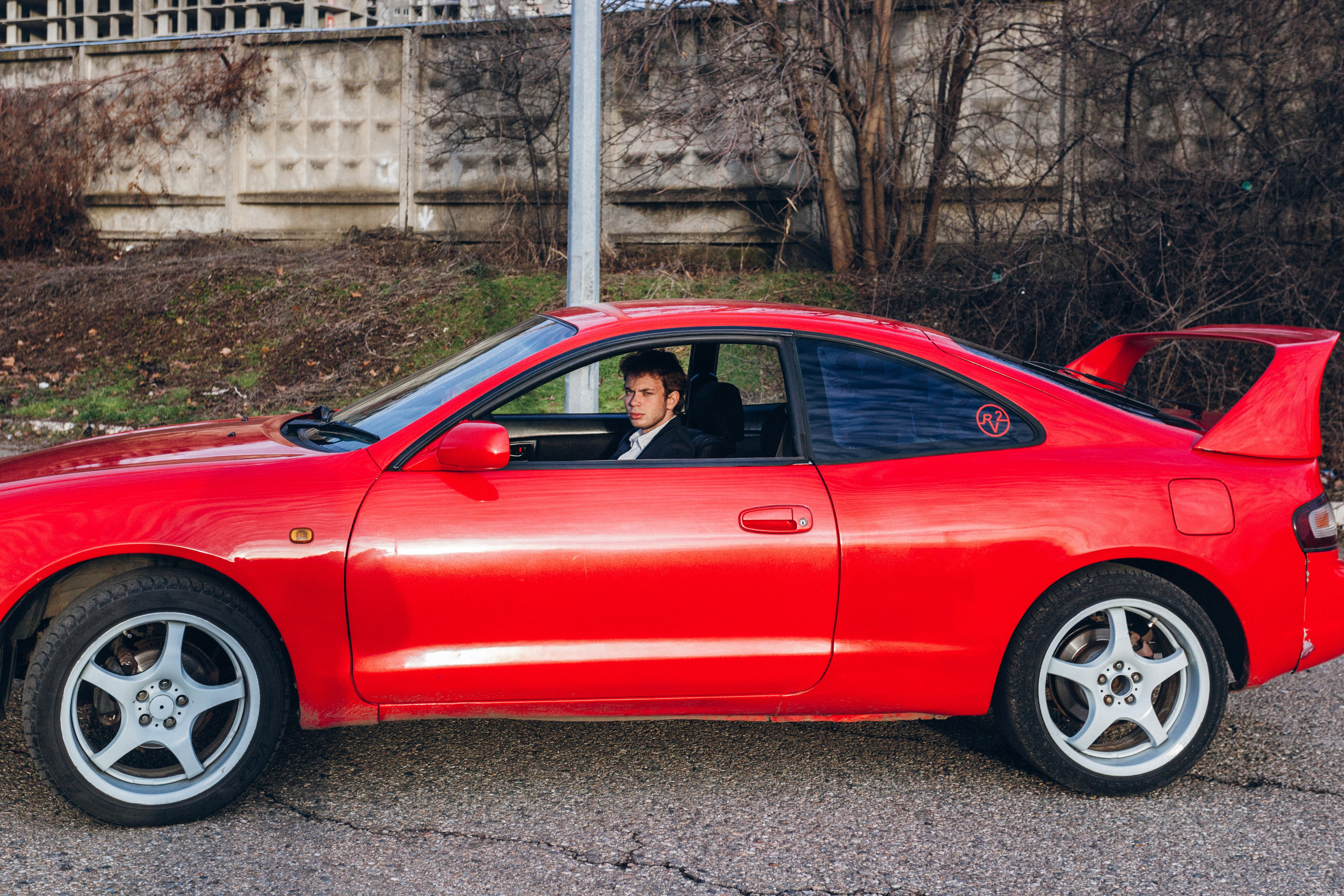 Имиджевая съемка с машиной. Фотограф Денис Денисов