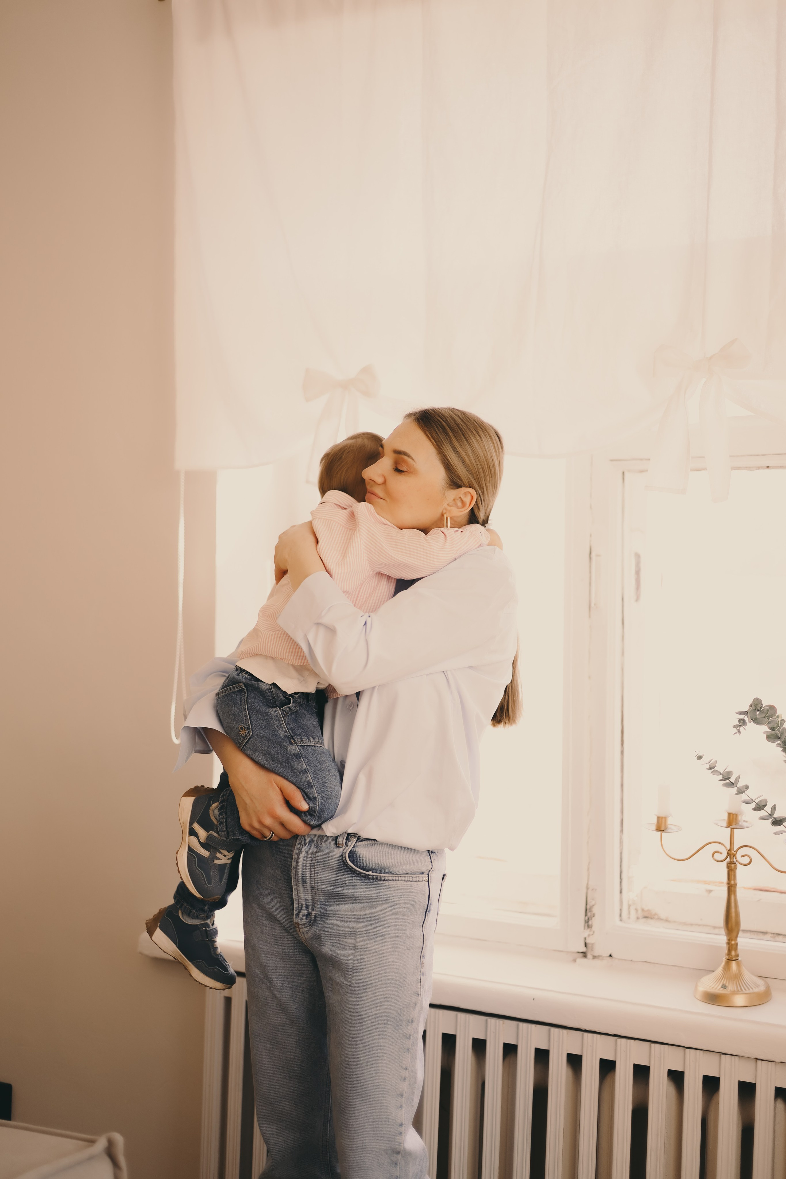 Два малыша и их мама. Фотограф Мария Лаенко