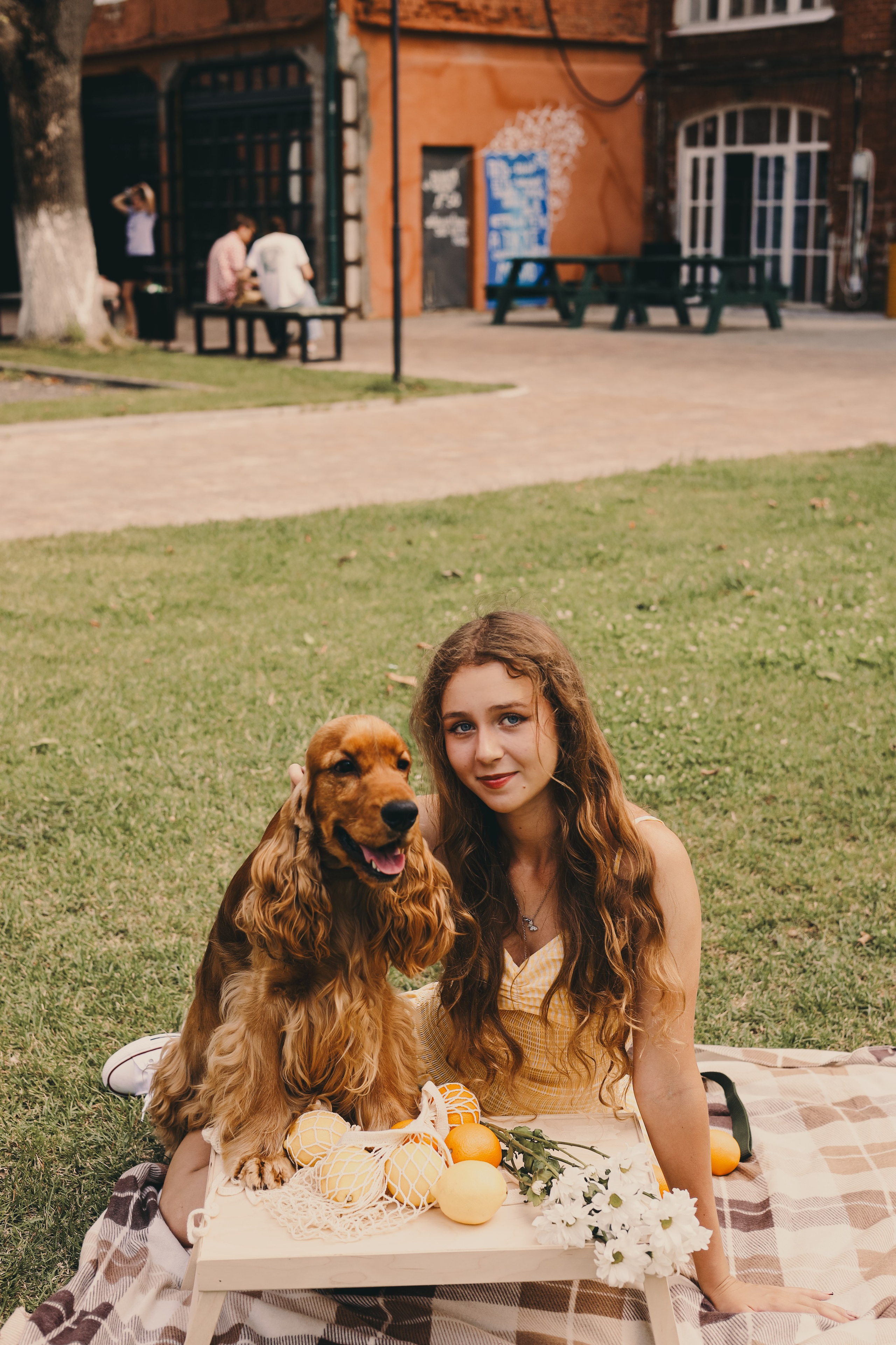 Фотопроект «Пикник со спаниелем». Фотограф Мария Лаенко