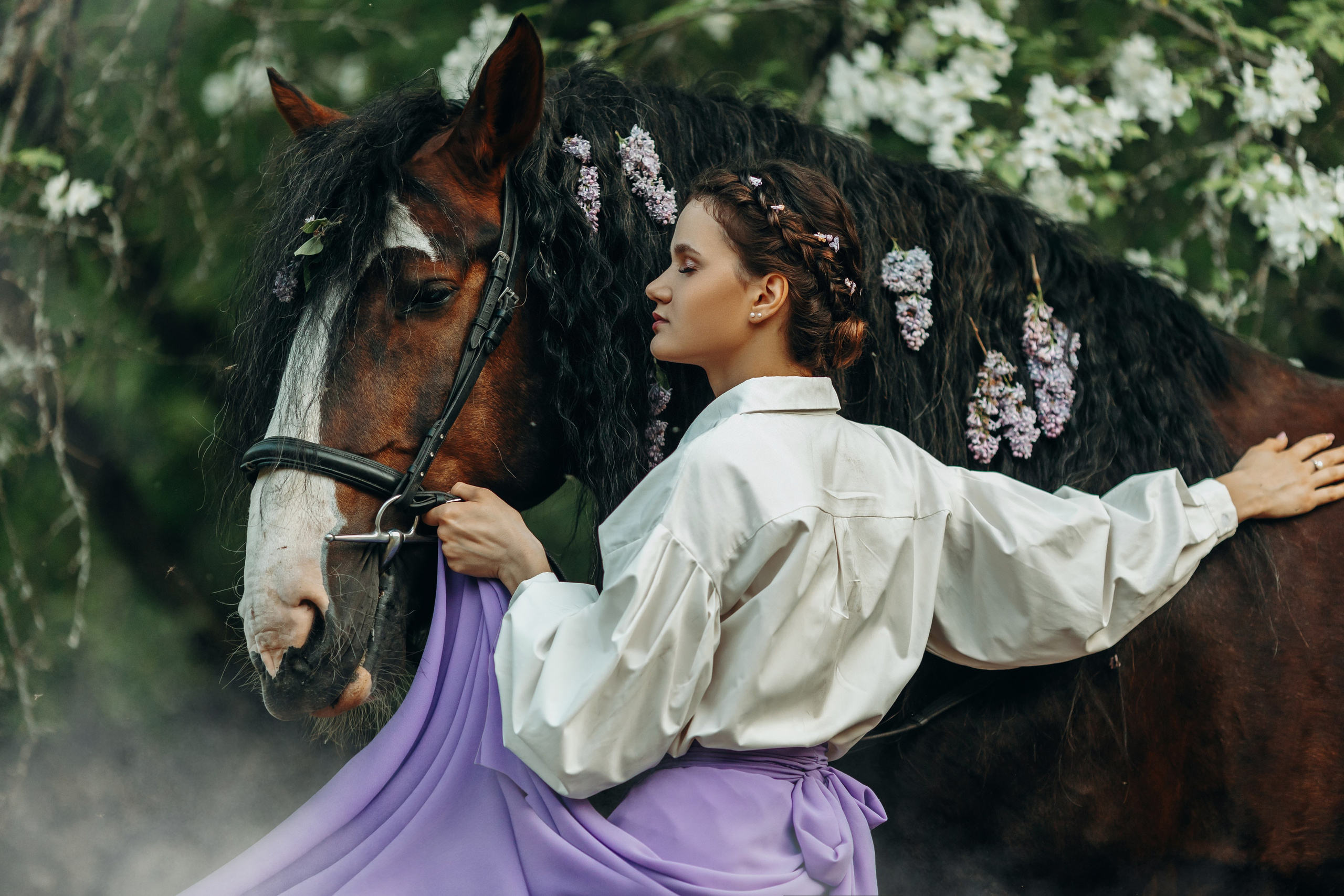 Настюшка. Анна Молчанова конный фотограф в Тюмени | фотосессии с лошадьми Тюмень