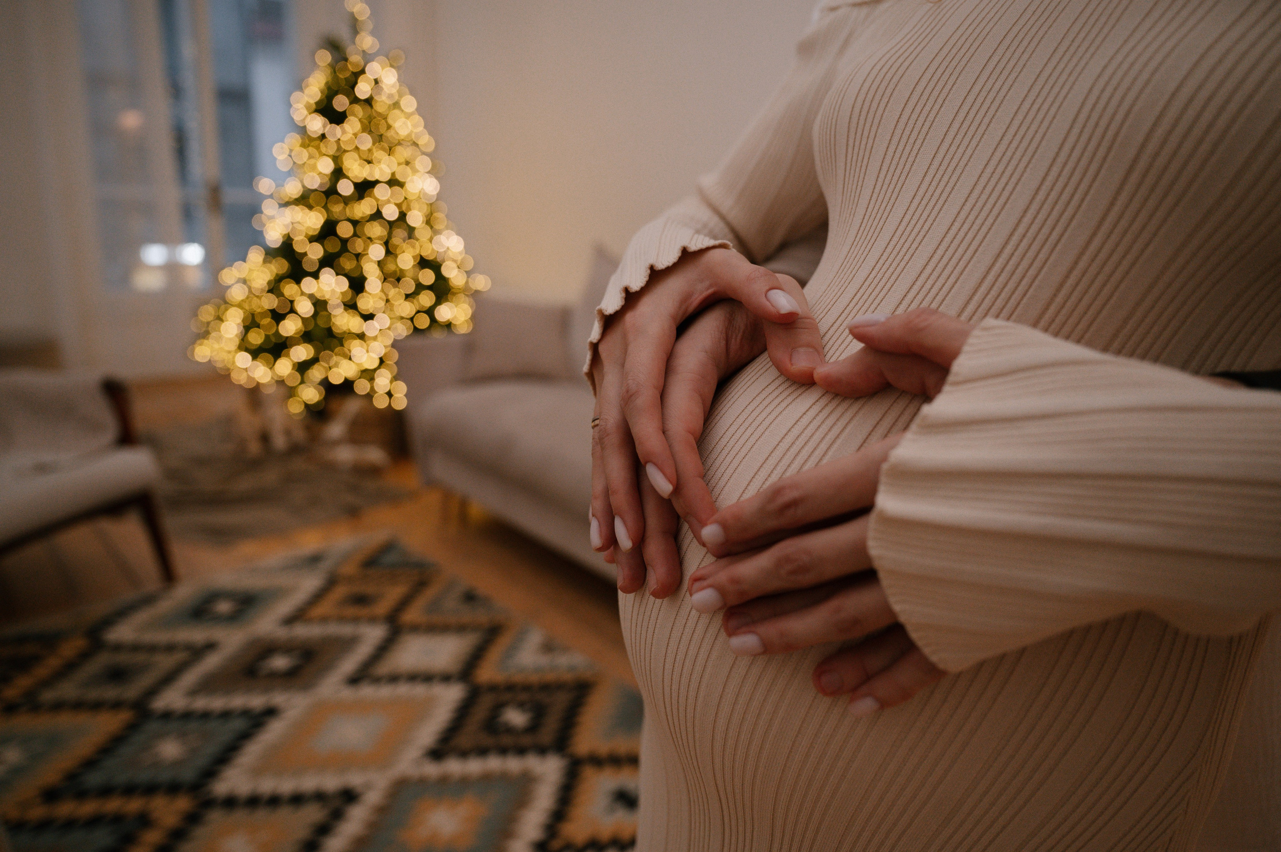 Ожидание чуда Юля Влад Новый год. Фотограф Алёна Мил