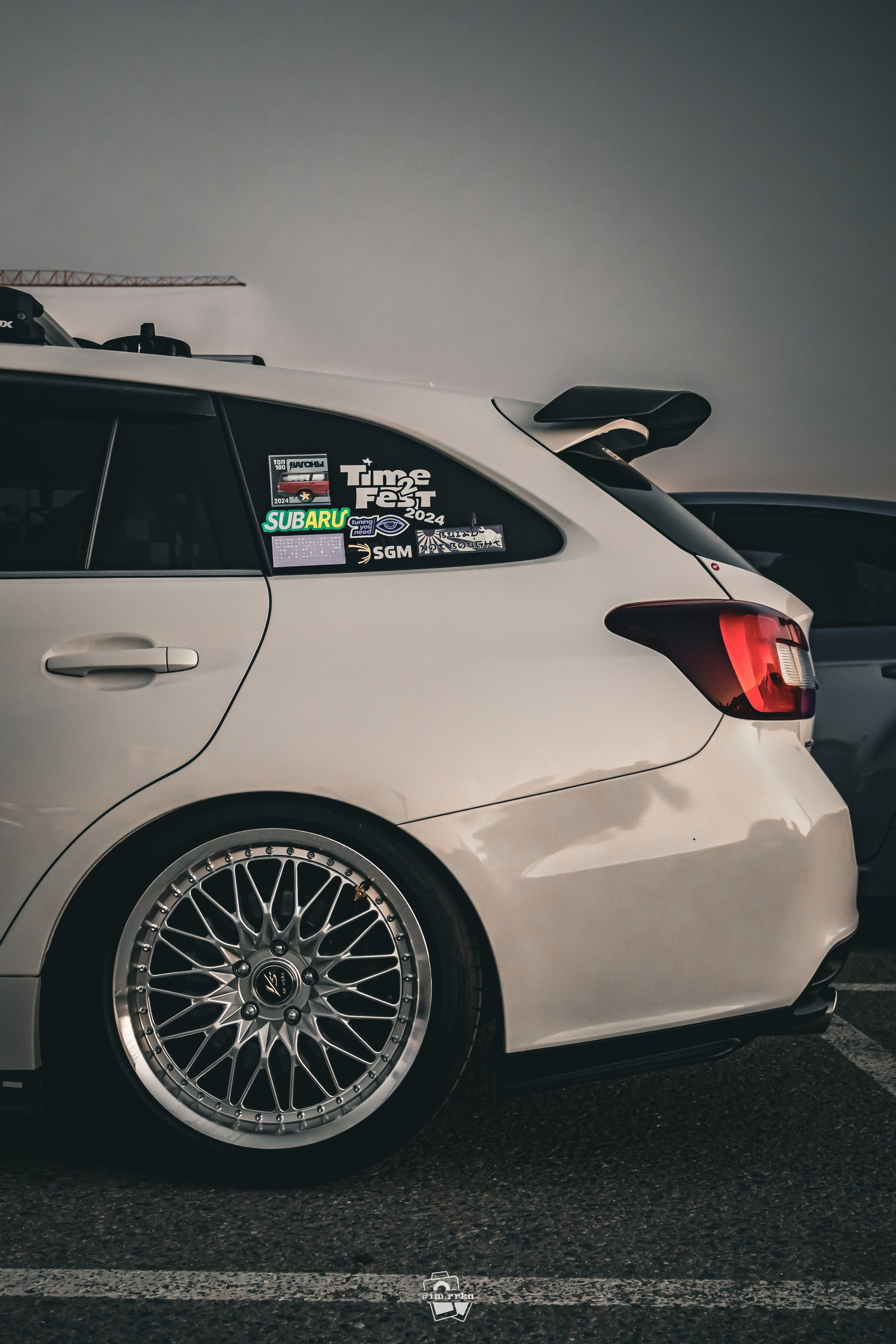 Короткая фотосессия. Subaru Levorg. Ирина Санрайз — Автомобильный фотограф в Москве