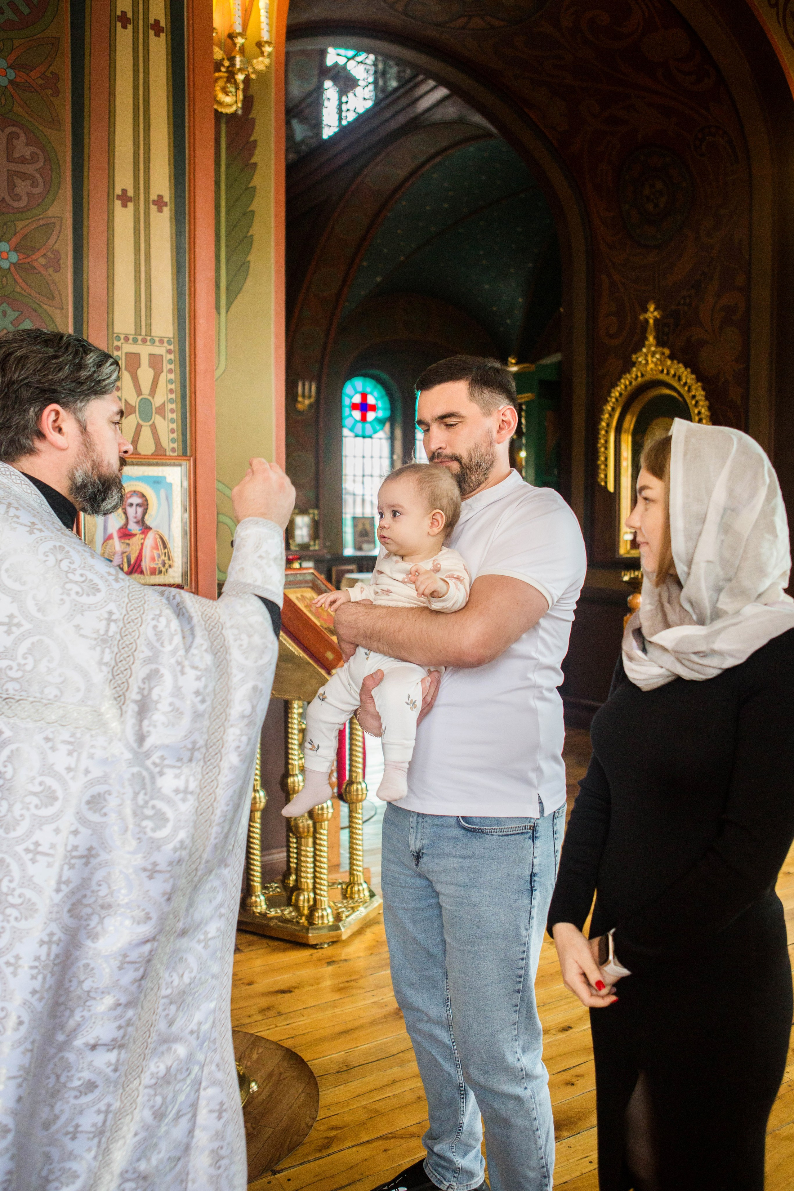 Крещение Елизаветы. Свято-Троицкий Собор. Свадебный семейный и детский фотограф в Краснодаре Карина Федоровская