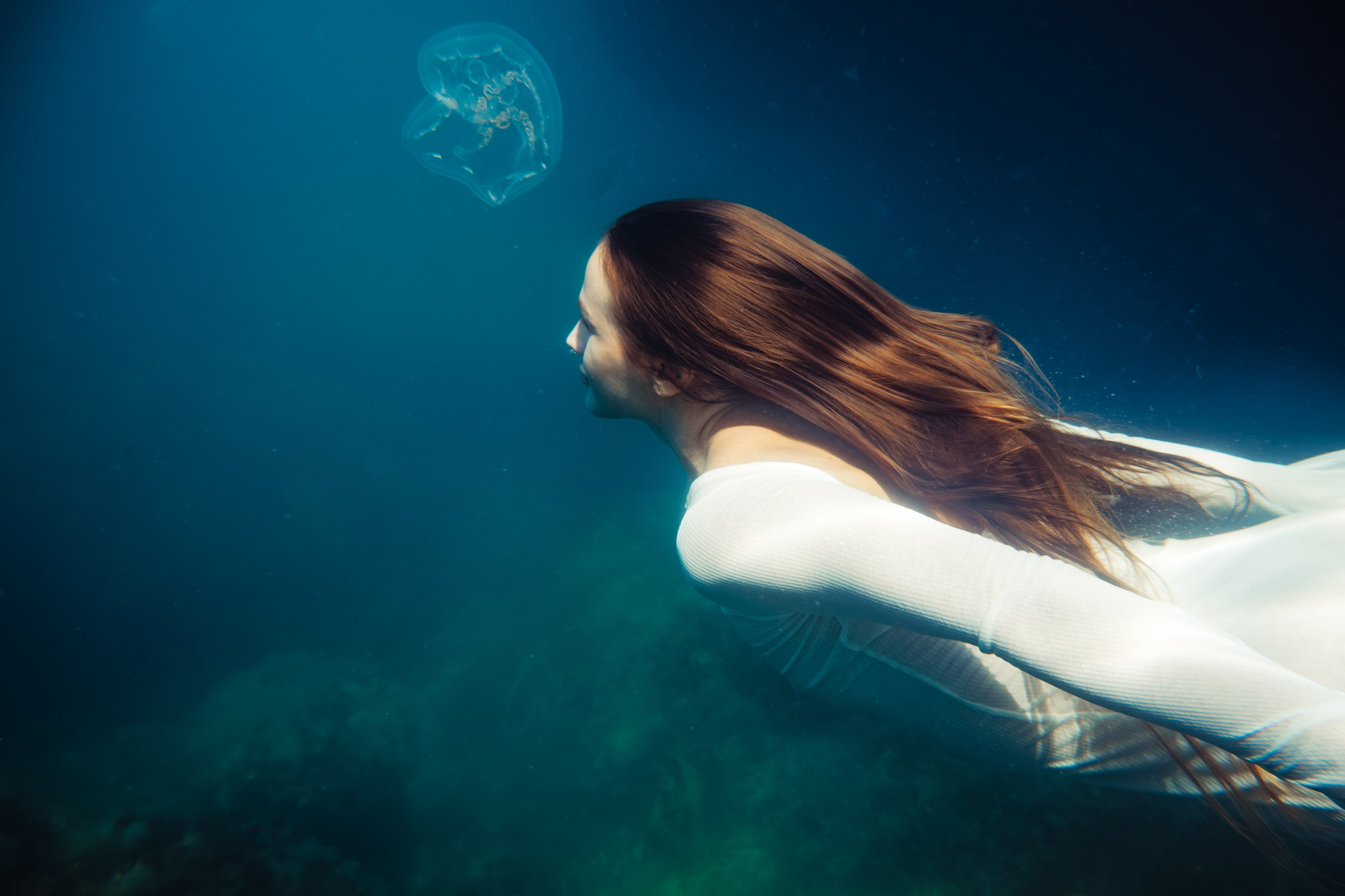 Фотосессия под водой. Мыс Айя