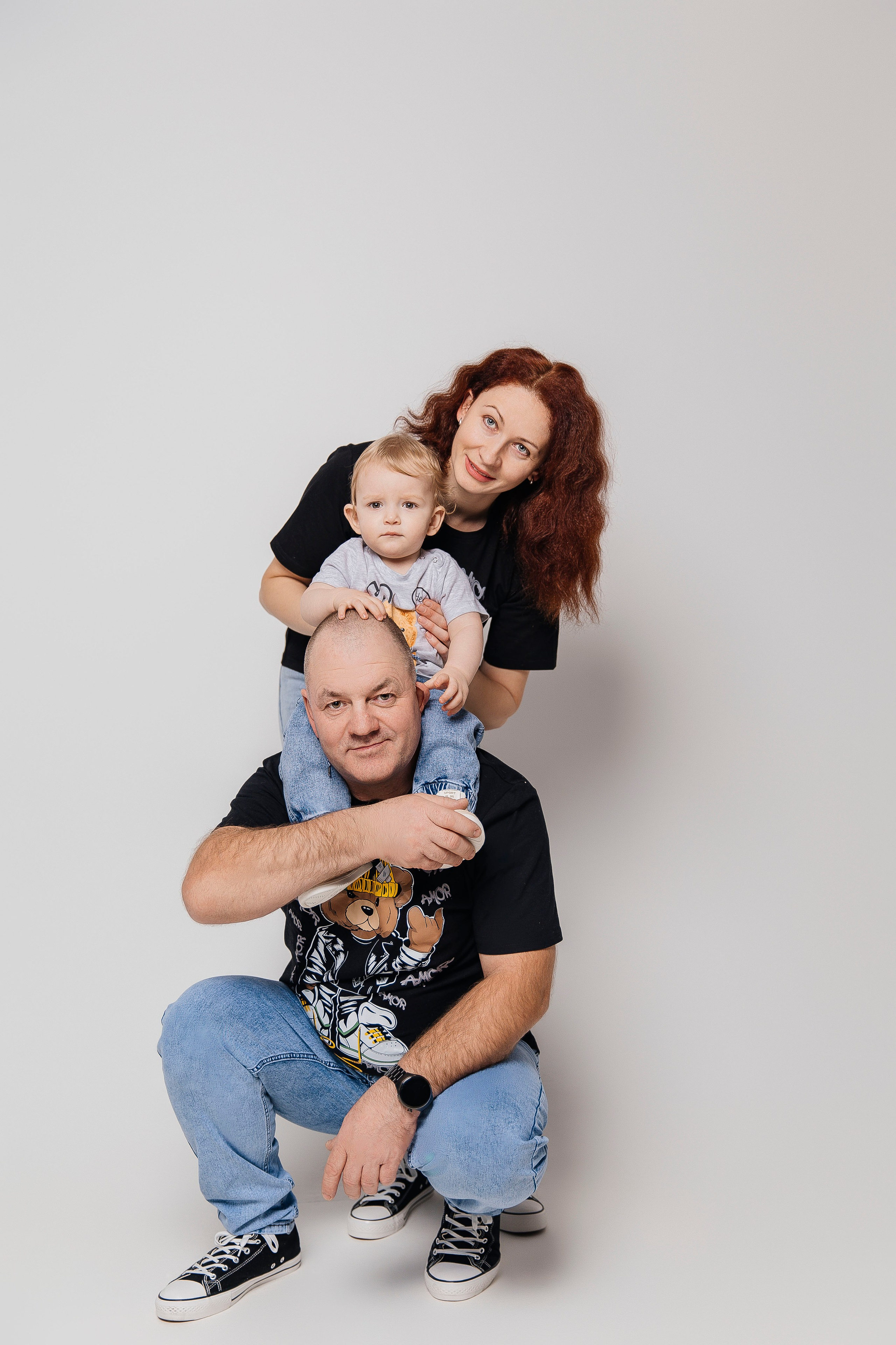 Семейная в студии 2. Семейный и Детский фотограф г. Москва, г. Борисоглебск