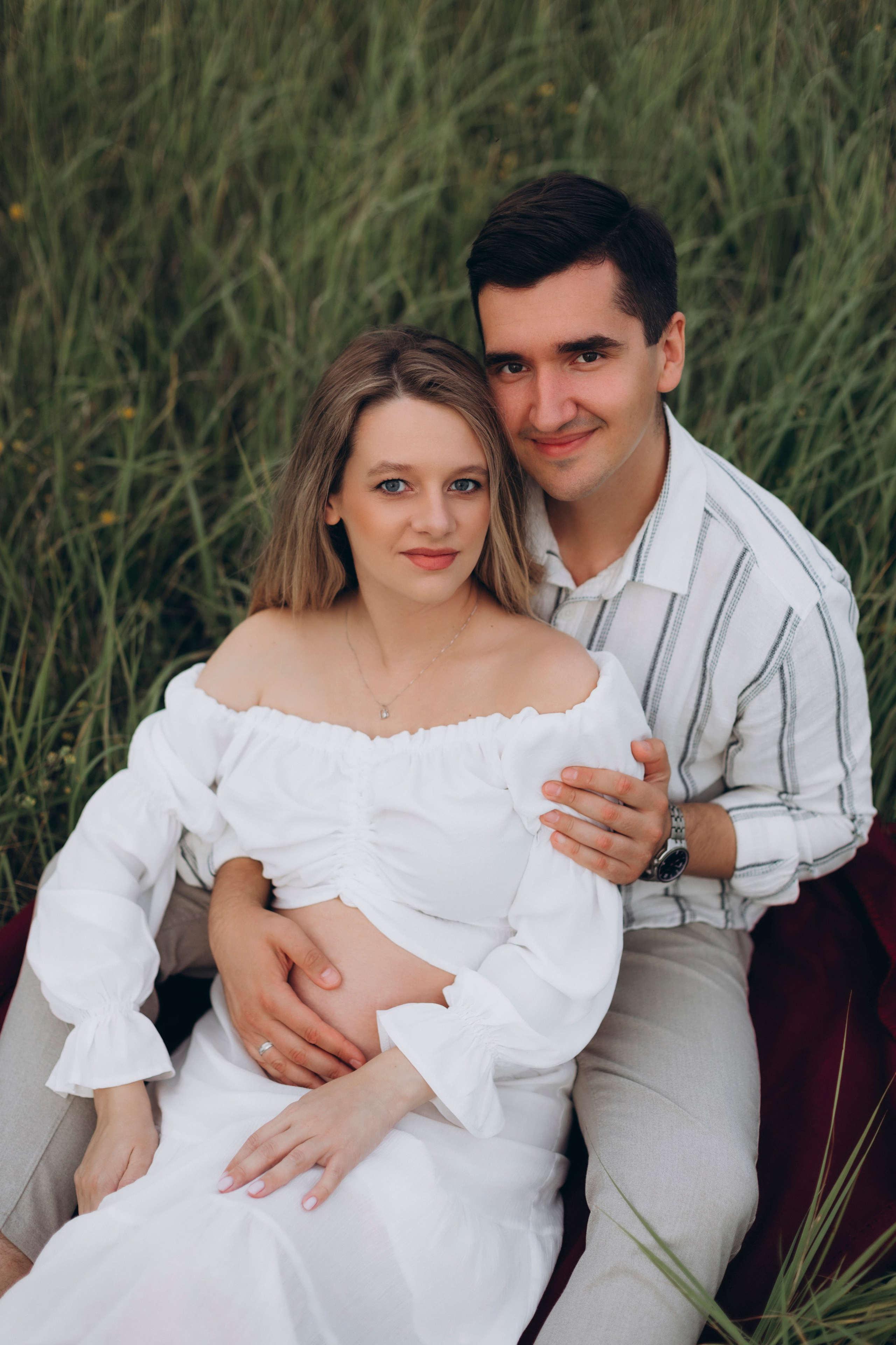 Беременность. Фотограф Мария Щеголькова. Чувственный женский портрет