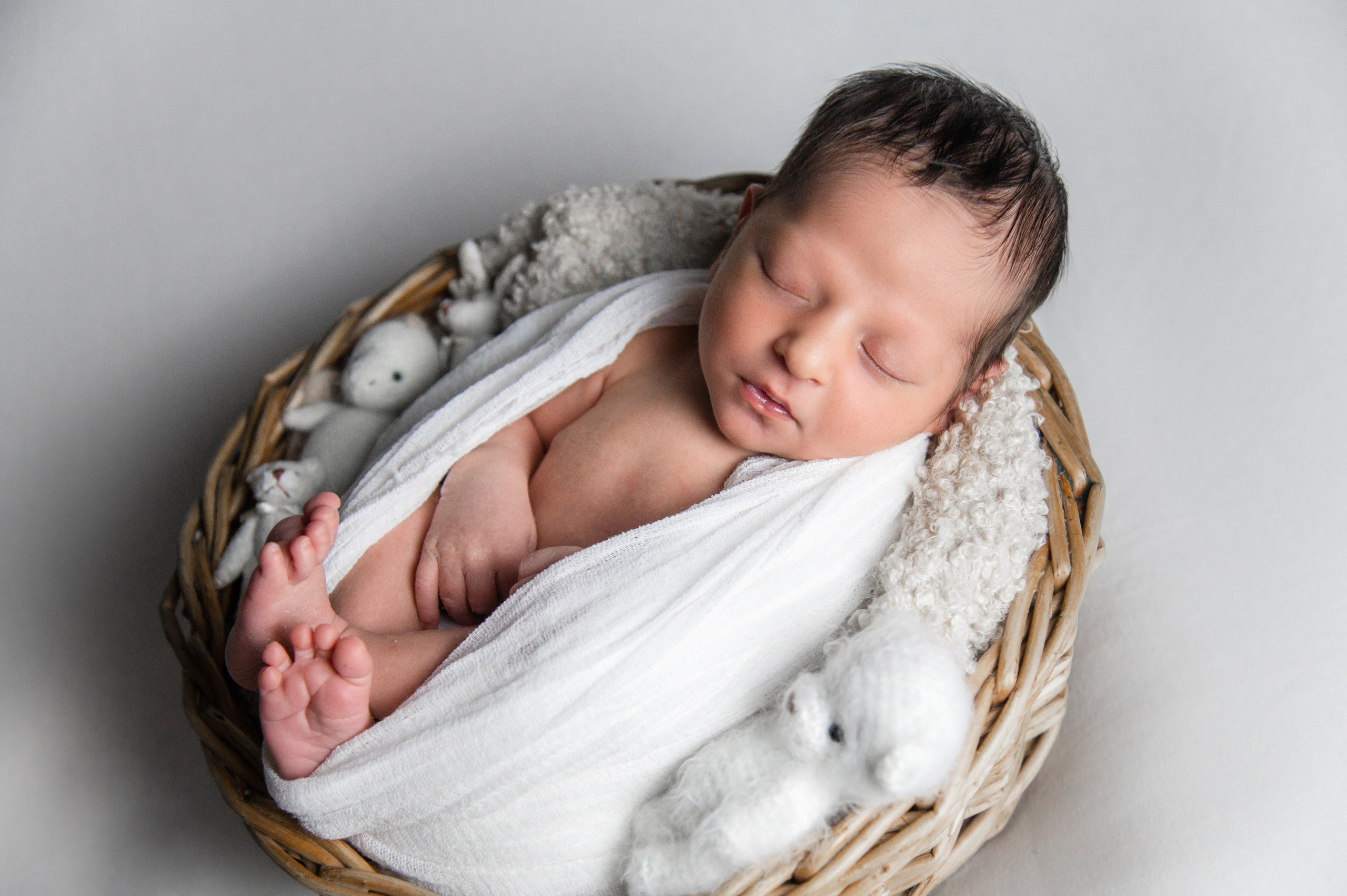 Фотосессия новорожденного. Фотограф новорожденных Анна Дырда