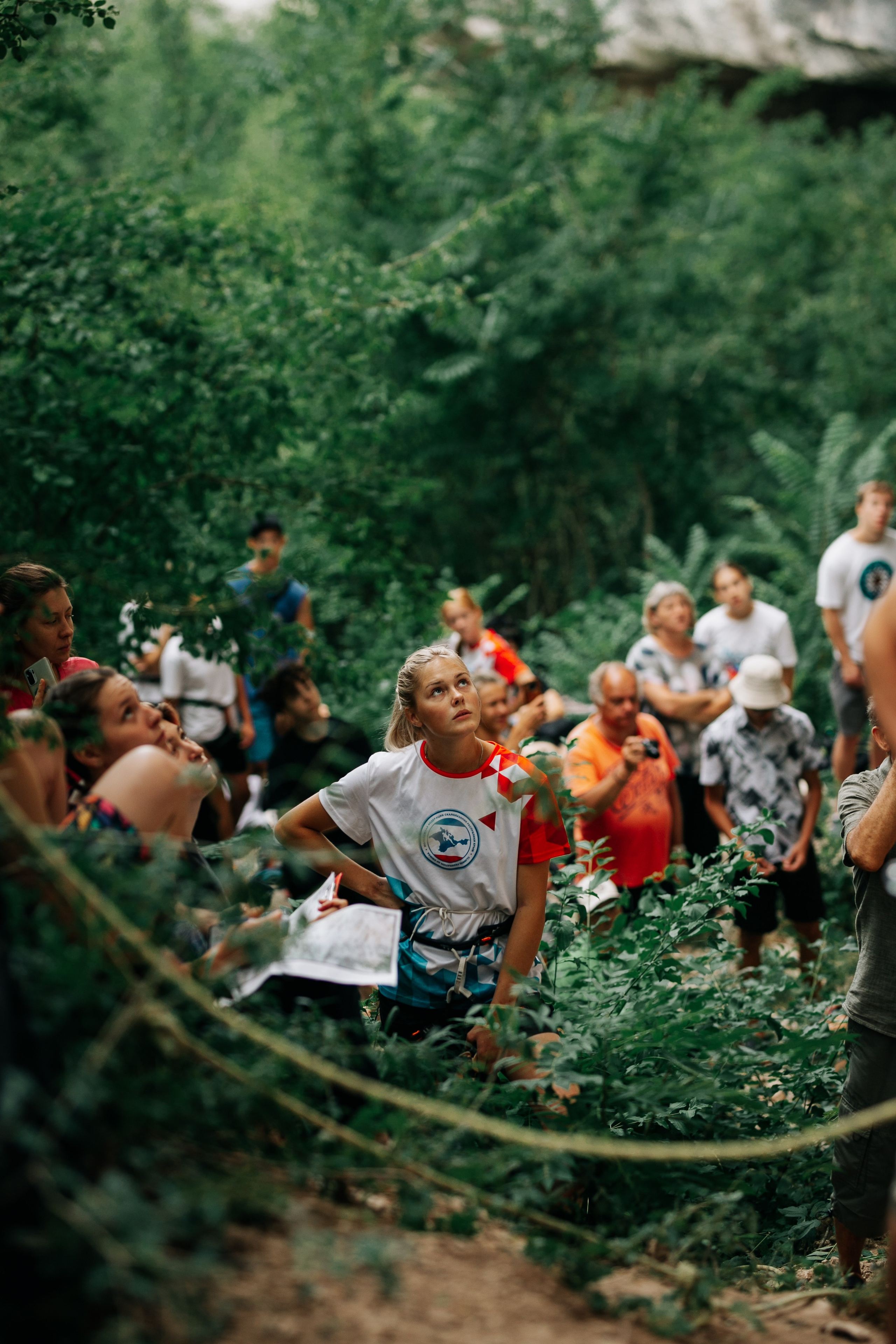 Соревнования по скалолазанию. Фотограф в Крыму
