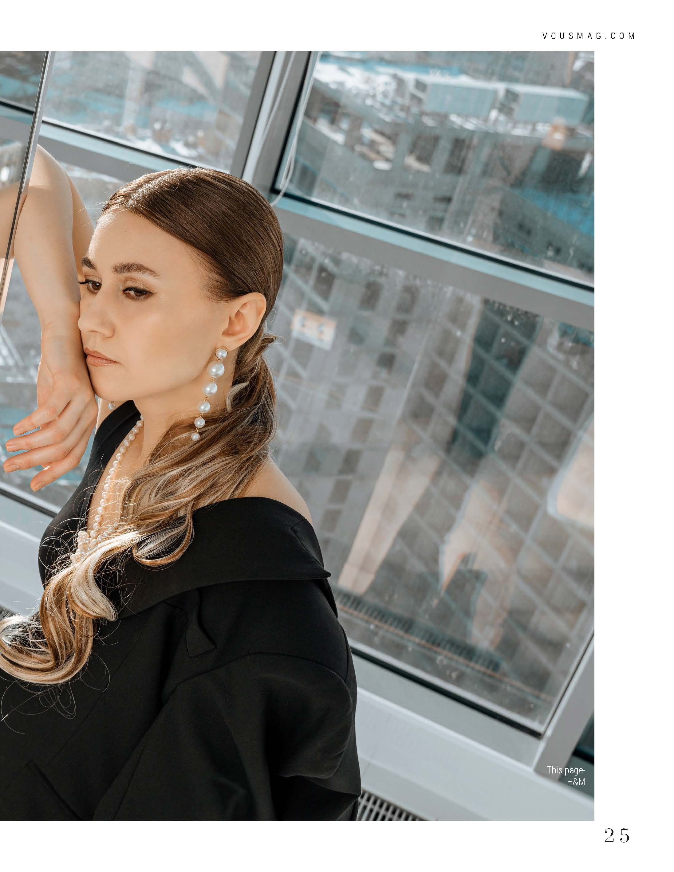 VOUS MAGAZINE Black in White. Портретный фотограф в Санкт-Петербурге Дмитриева Наталия