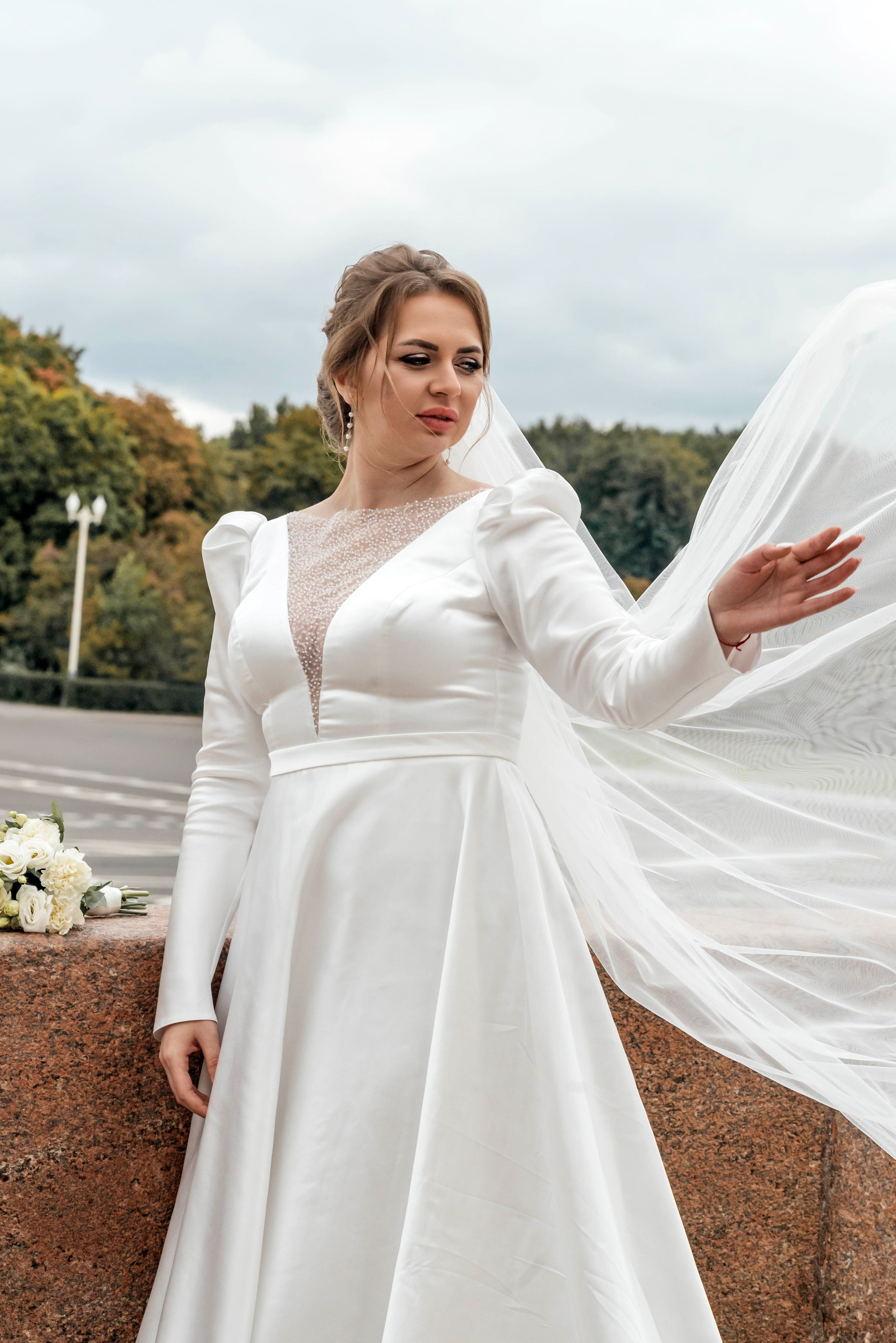 Кутузовский загс. Юлия и Максим. Свадебный фотограф в Сергиевом Посаде недорого Ольга Гузанова