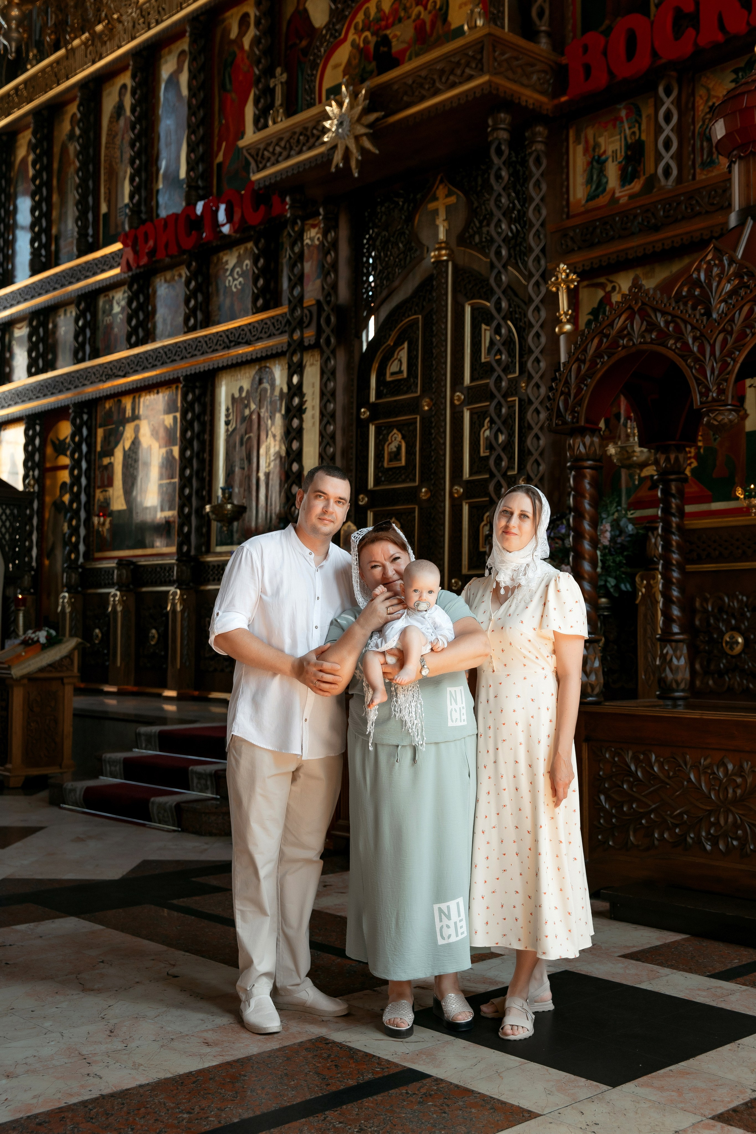 Таинство Крещения Михаила. Свадебный и Семейный Фотограф в Краснодаре