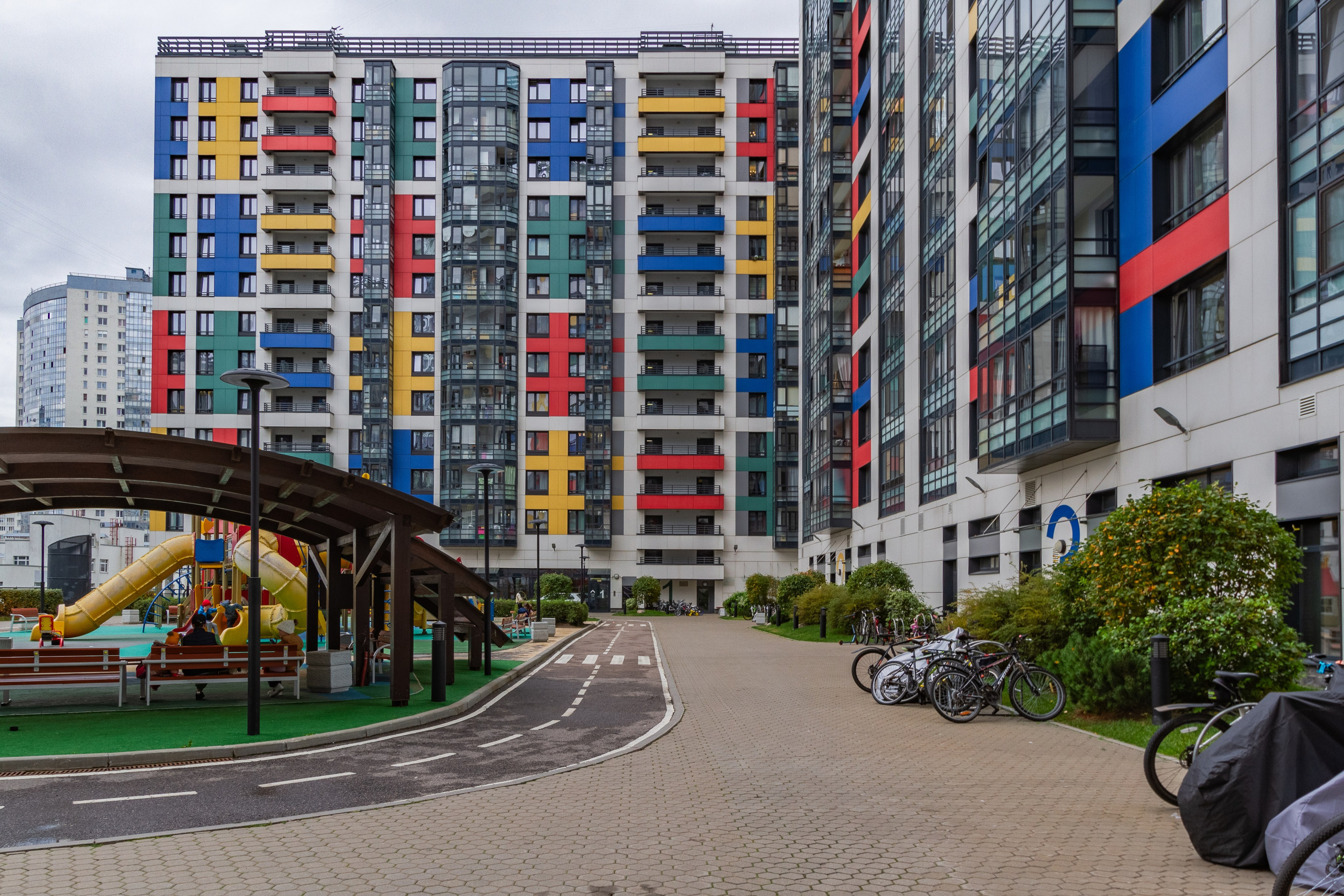 Фасады и территории. Упаковка Недвижимости