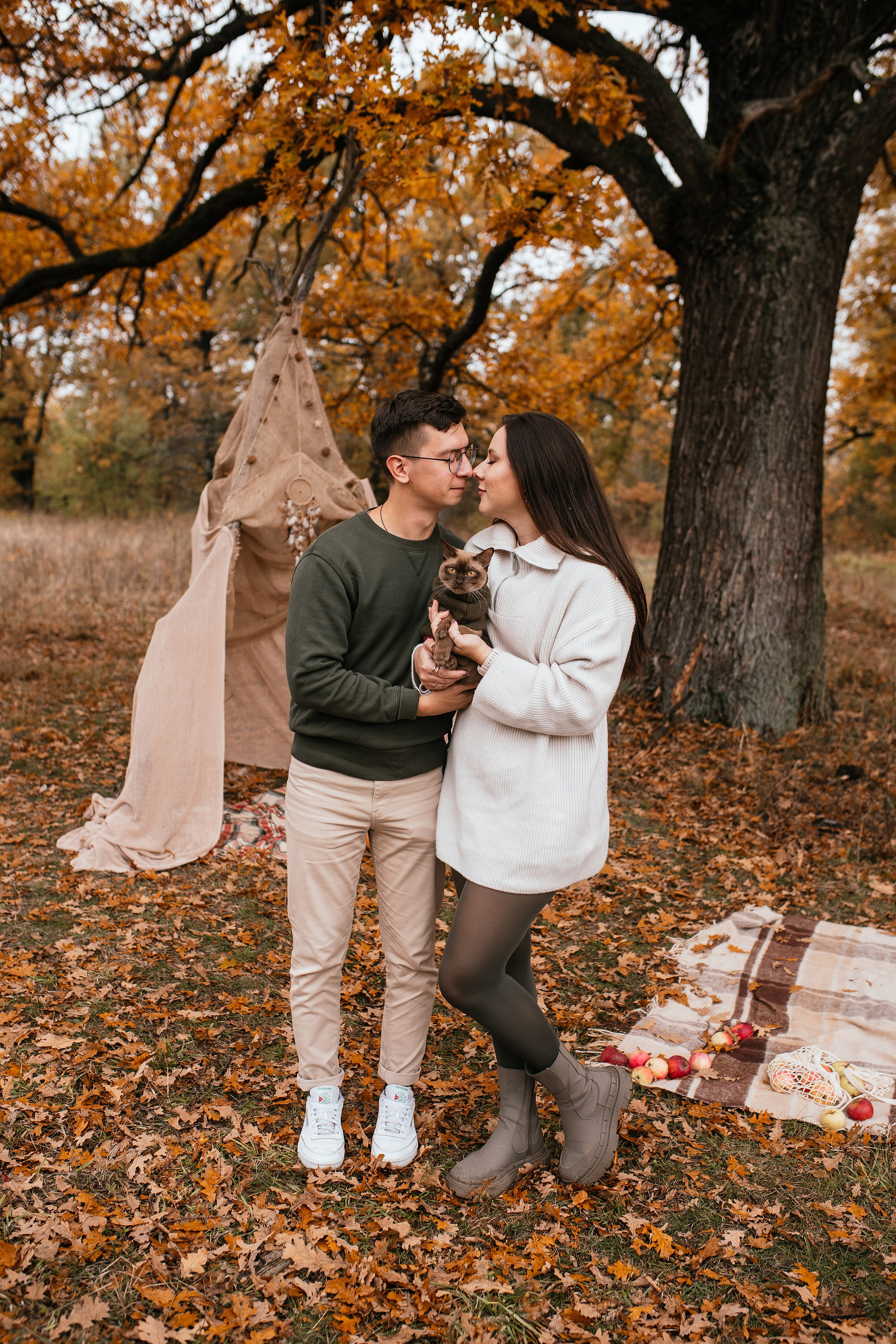 Осенний фотодень Саша и Максим. Свадебный, семейный фотограф в Рязани Лена Брант