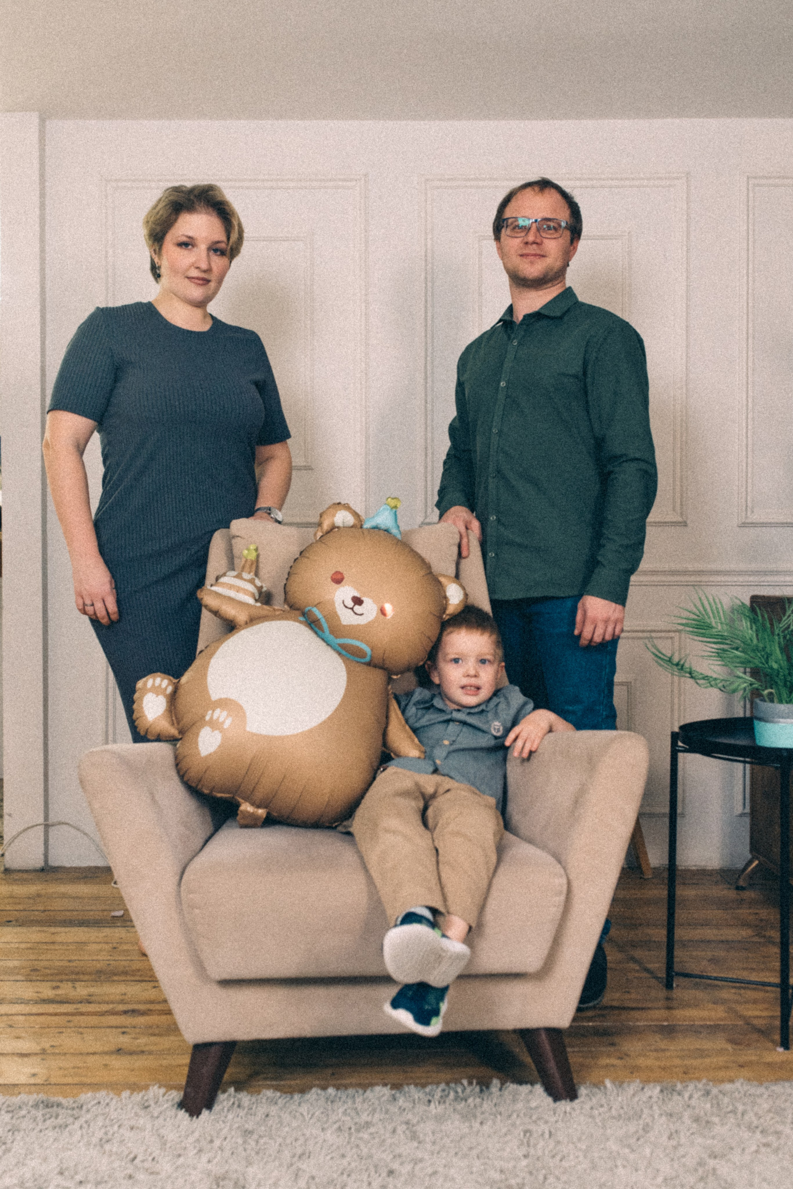 Большая семейная съемка к дню рождения Михаила. Фотограф в Новосибирске Анастасия Курто