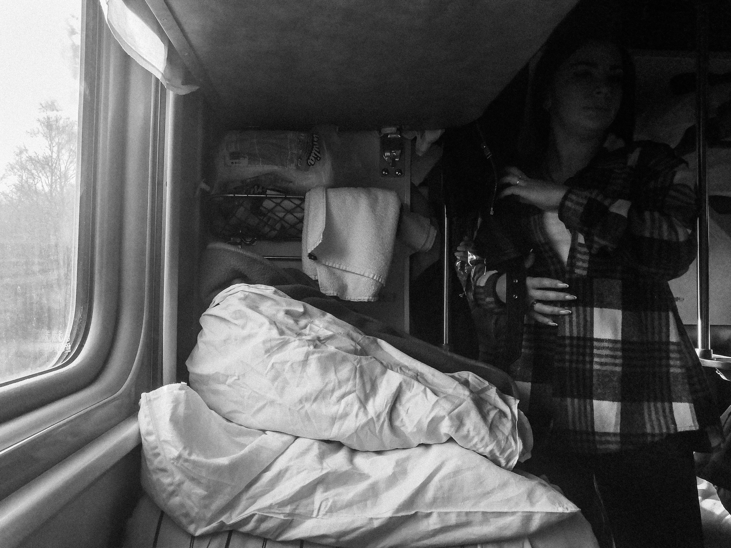 Человек в поезде. Екатерина Мишина творческий фотограф в Самаре