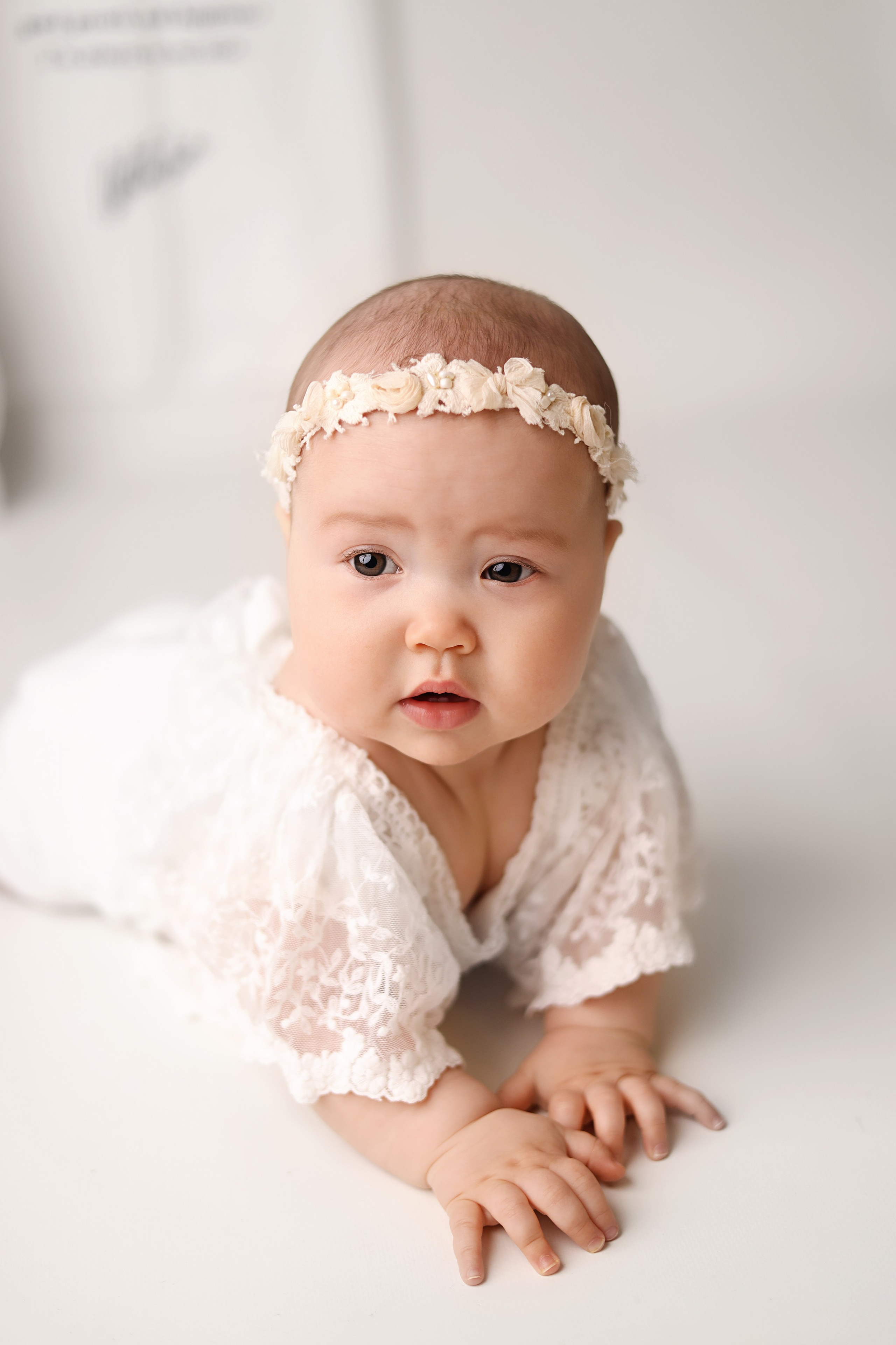 Соне 6 месцев. Фотограф новорожденных Москва. Ньюборн фотограф Москва