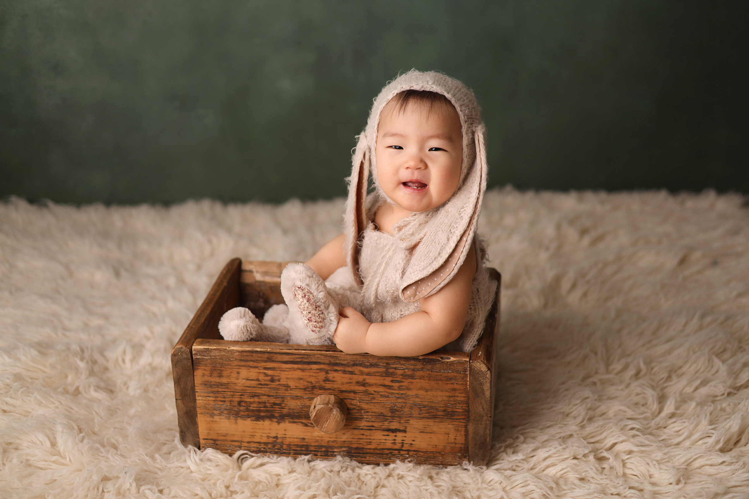 Фотосъемка одного годика Валерии. Фотограф новорожденных Москва. Ньюборн фотограф Москва