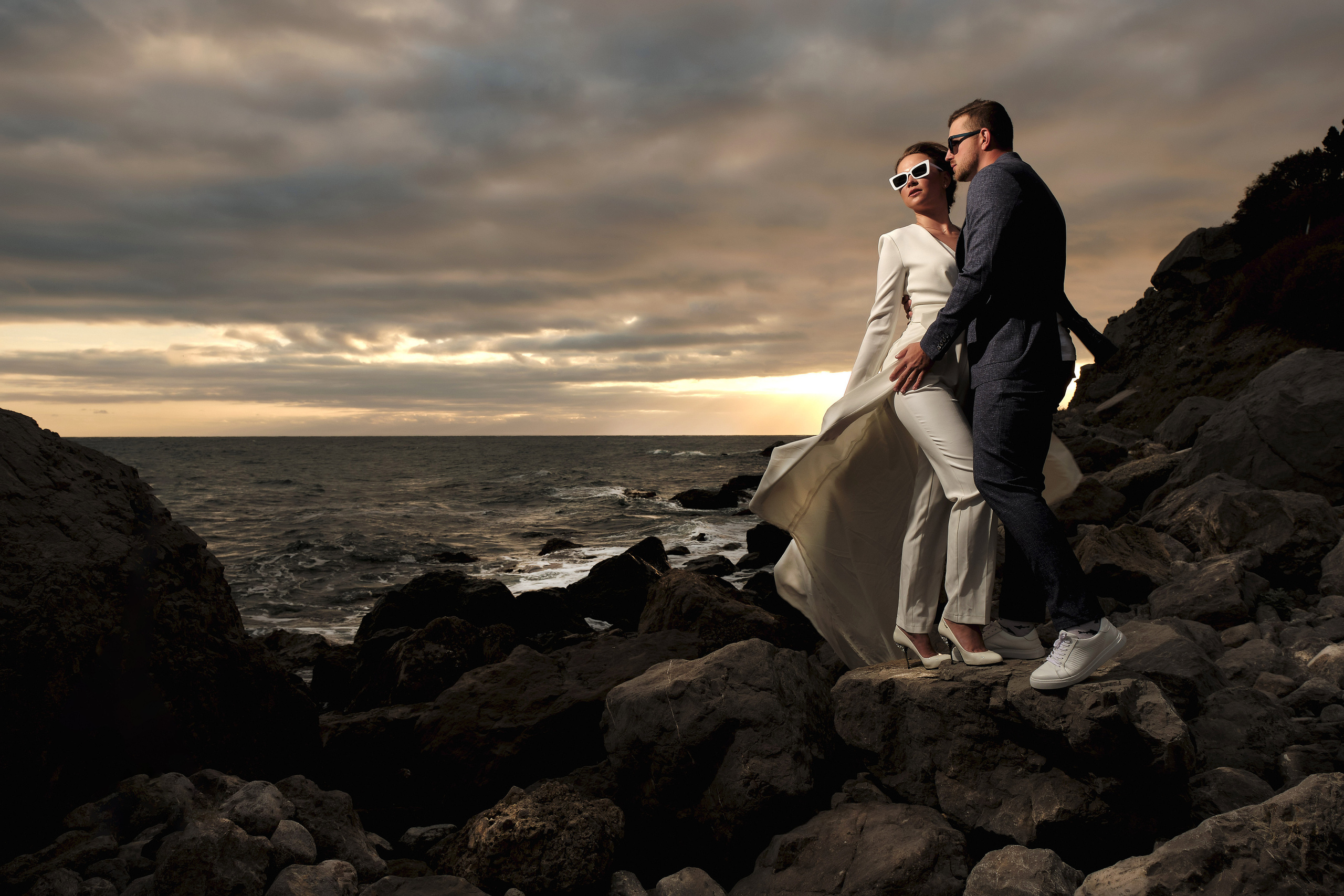 Свадебная фотосессия в Крыму. Свадебный и семейный фотограф Москва, Звенигород, Одинцово, Можайск,