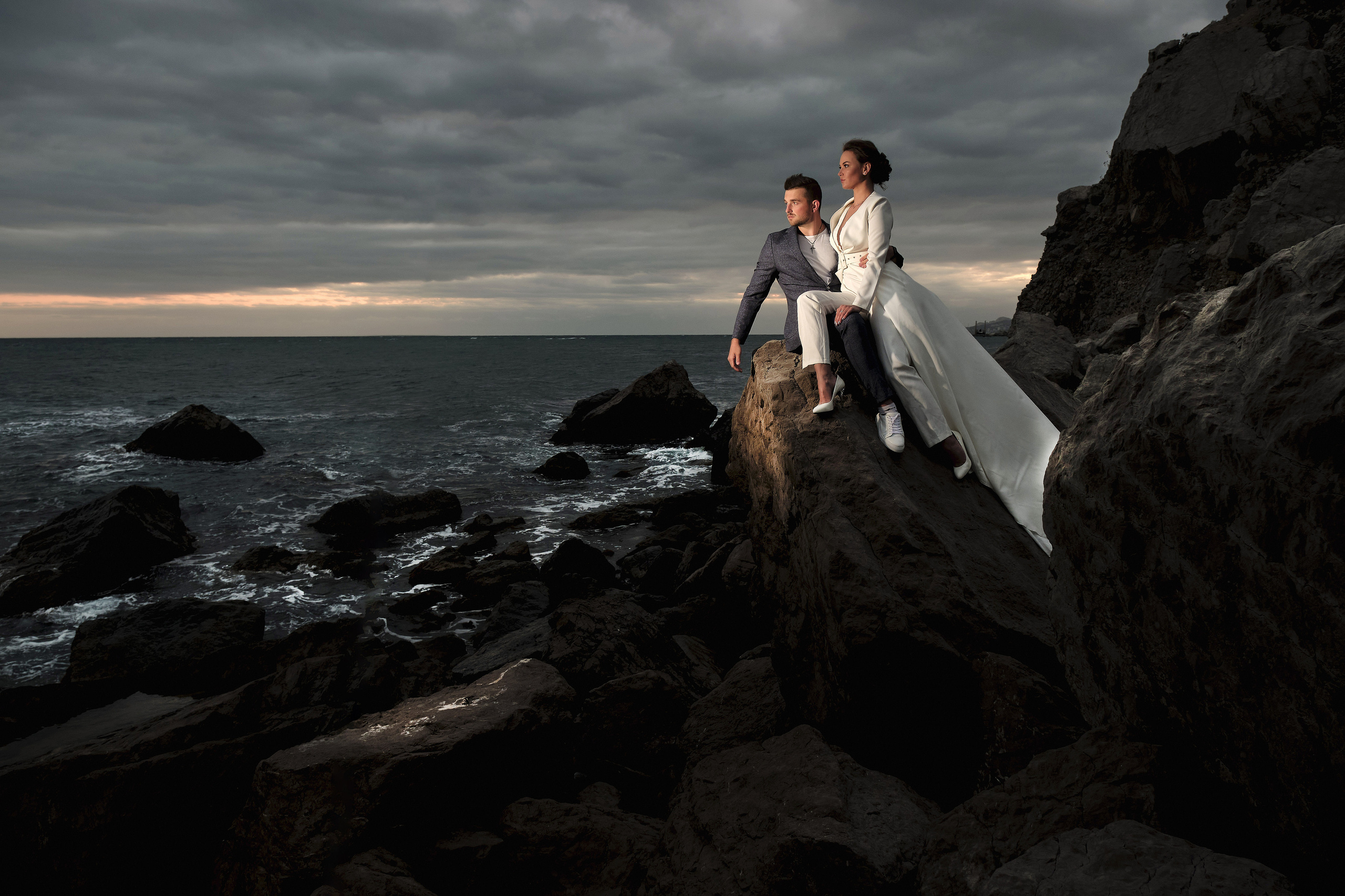 Свадебная фотосессия в Крыму. Свадебный и семейный фотограф Москва, Звенигород, Одинцово, Можайск,