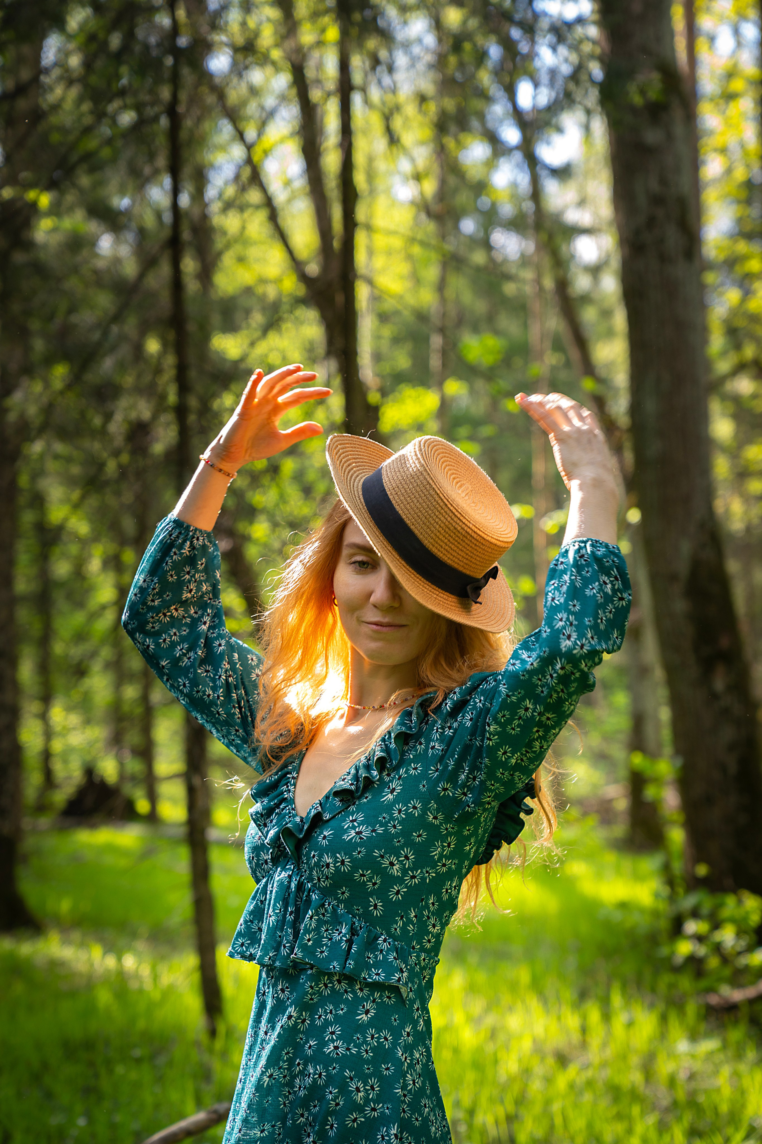 Лена, лесная шахматистка. Фотограф в Санкт-Петербурге Данил Макаров