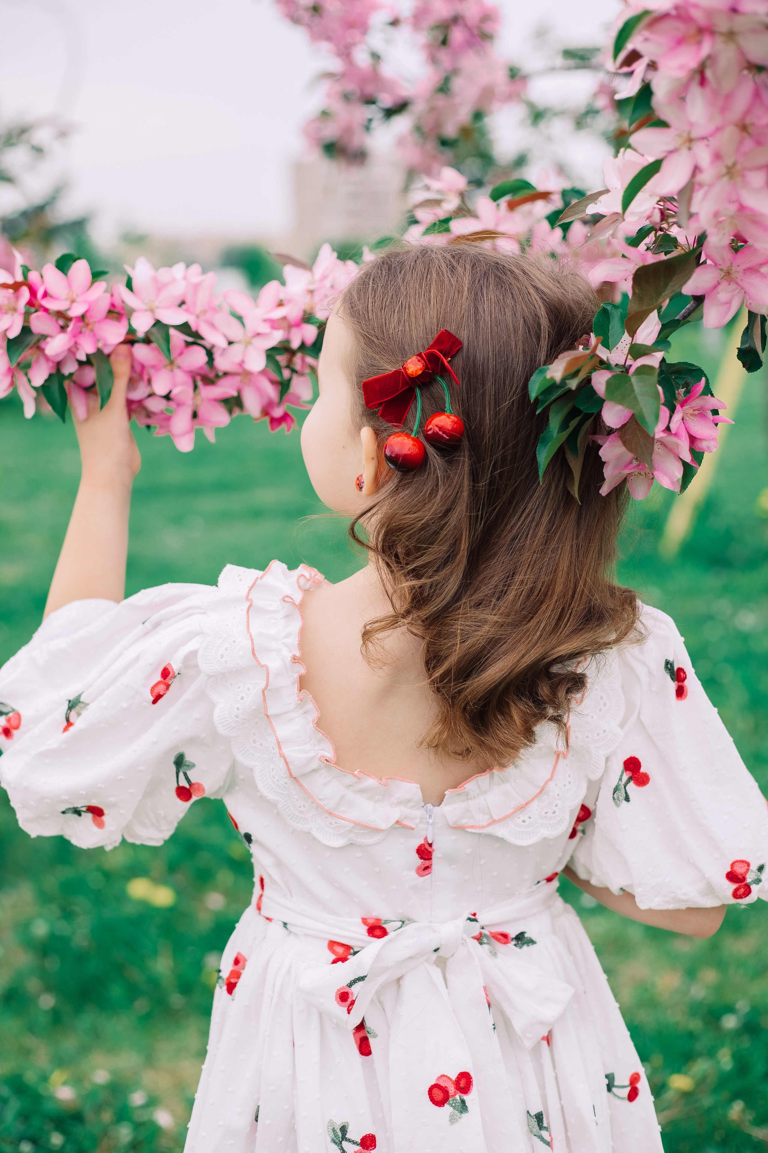 Фотосессия мамы и дочки цветение — Муринский парк. Фотограф в Санкт-Петербурге, Анна Скворцова