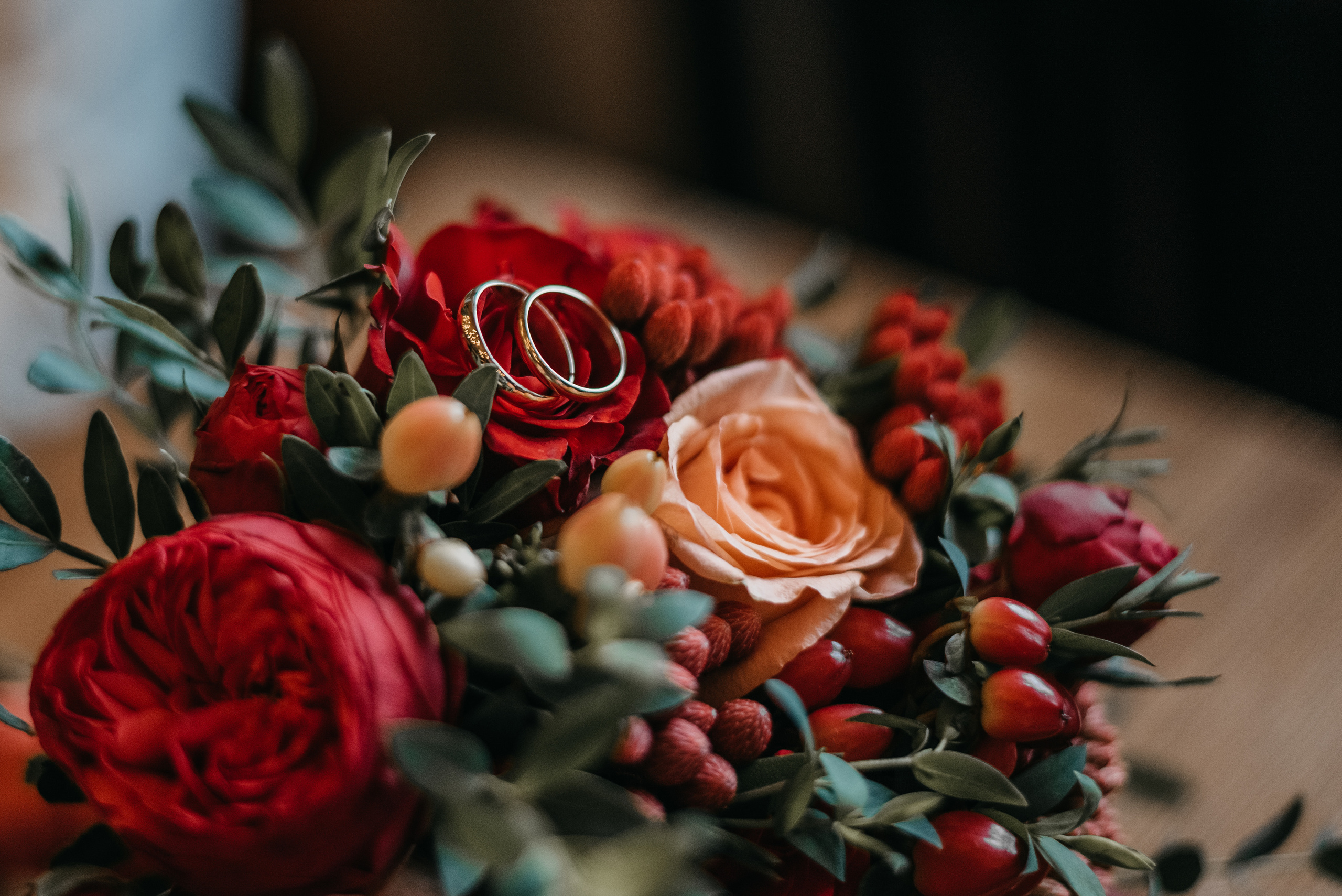 свадебный букет