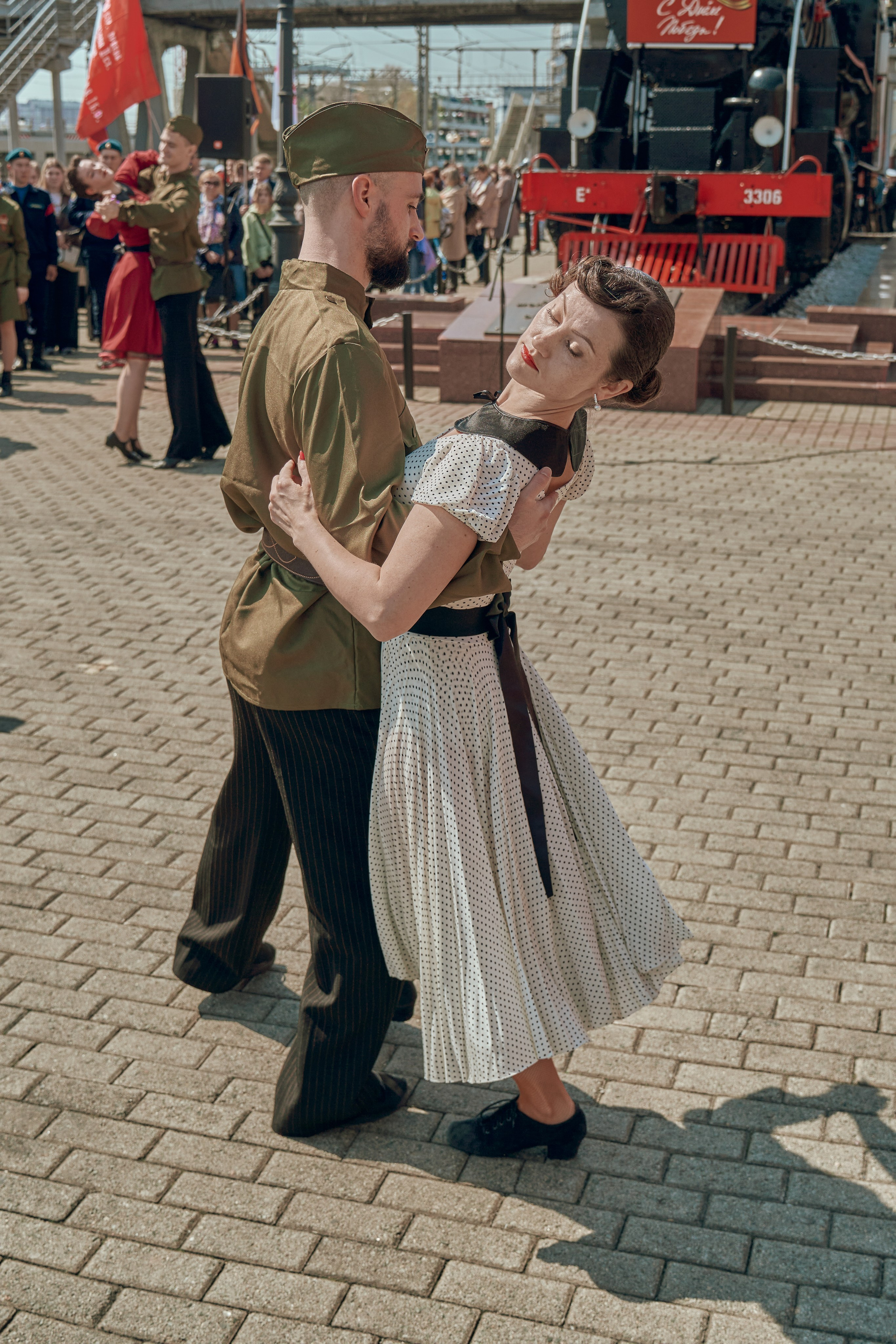 Поезд Победы!. Фотограф во Владивостоке