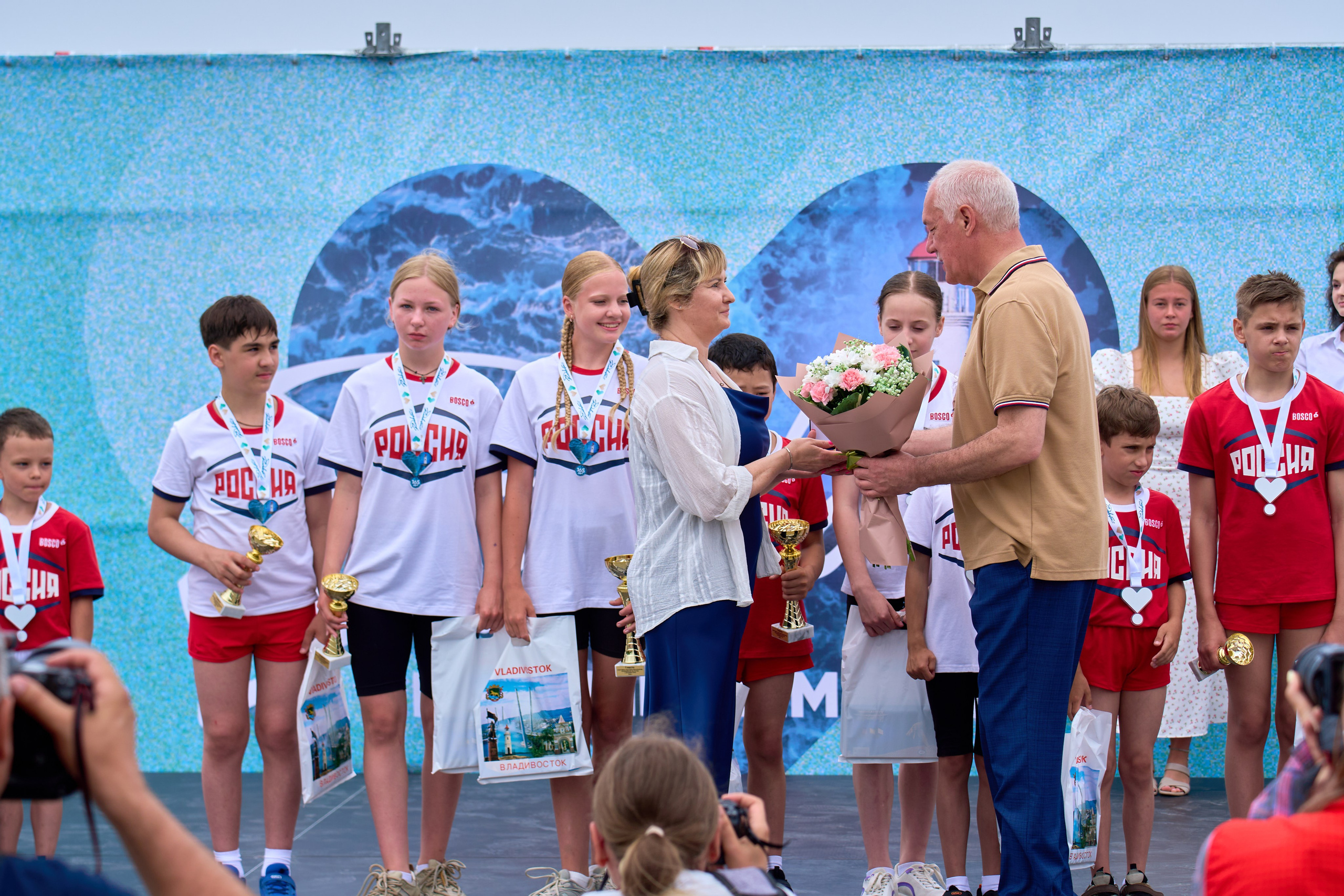 День спорта. Фотограф во Владивостоке