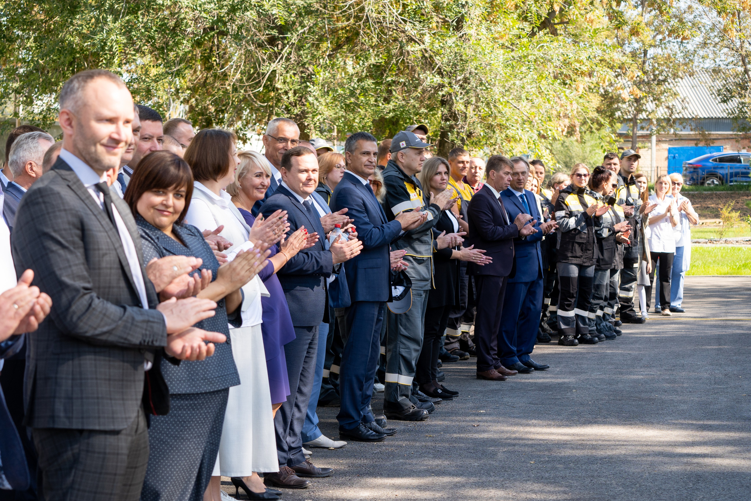 Открытие сквера Снабженца. Фотограф в Самаре Иван Булатов
