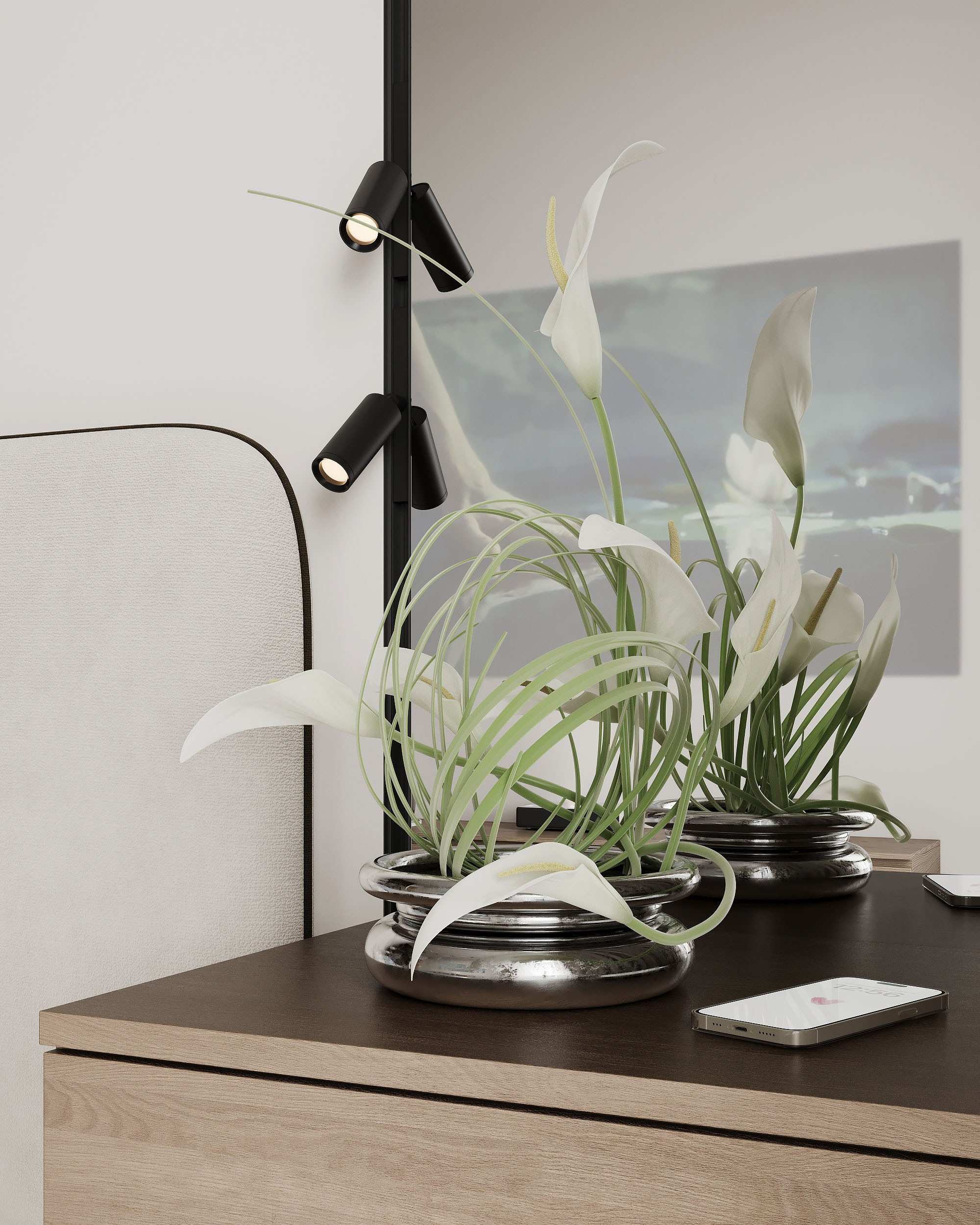 SKY BLUE. Дизайн интерьера | 3D визуализация | Миланская Марина