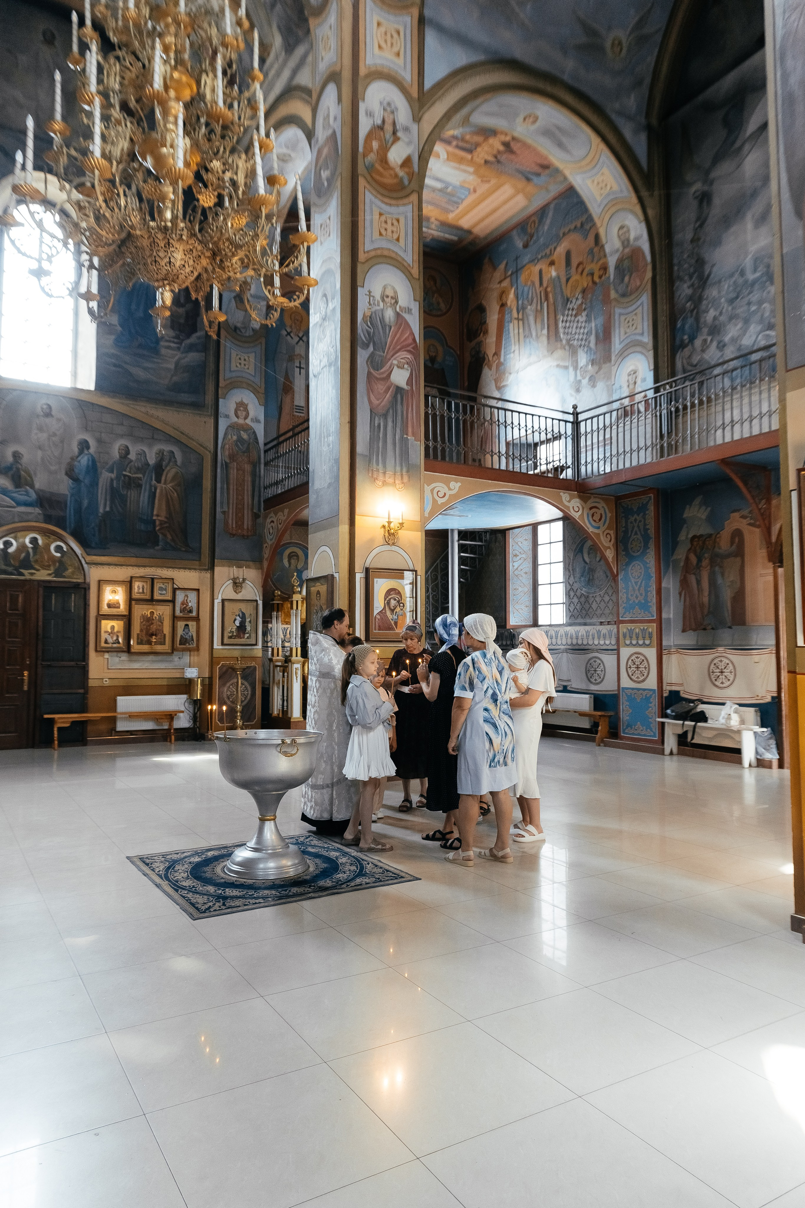 Крестины Миланы. Главная