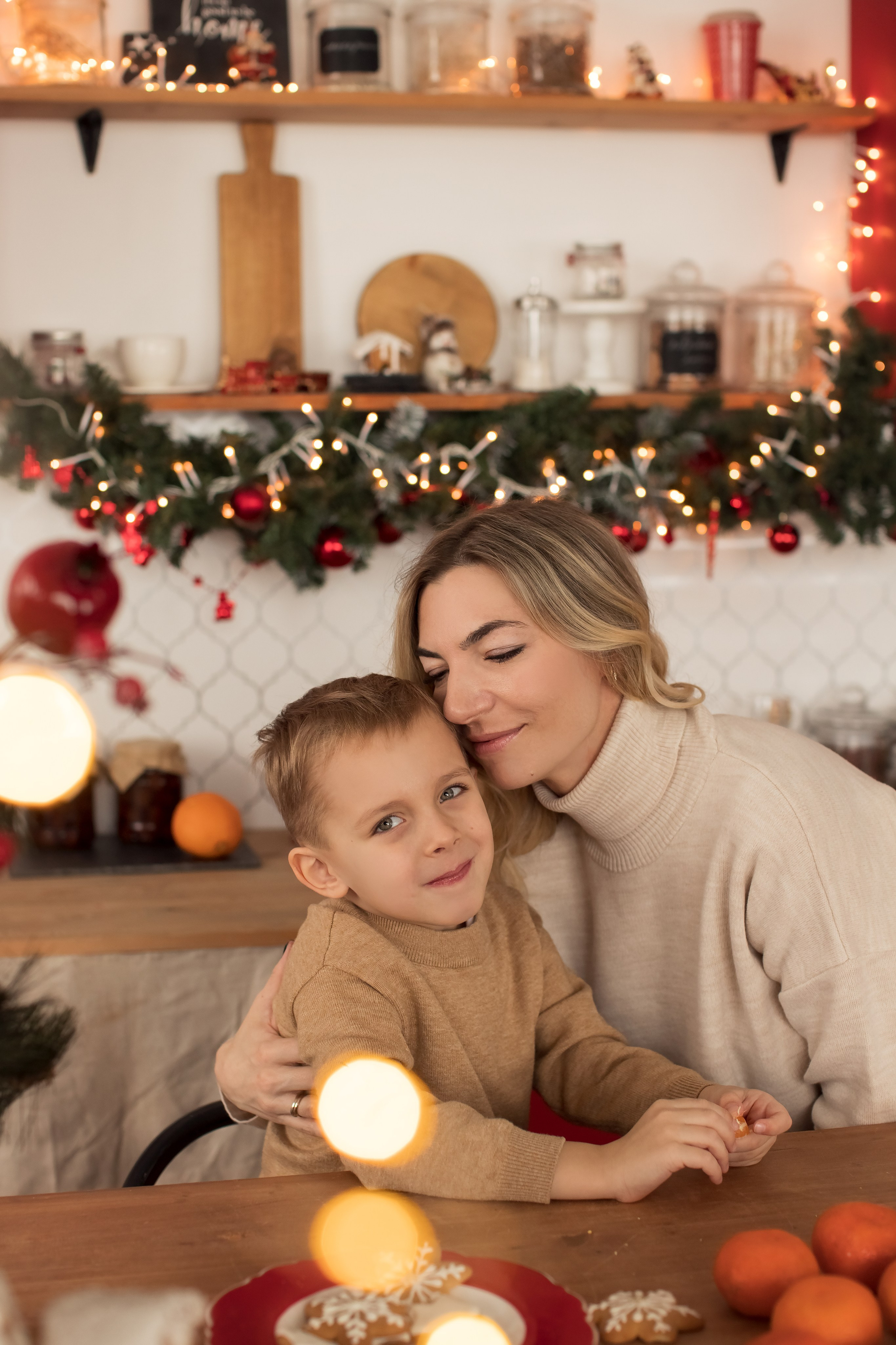 Новогодние объятия. Семейный и детский фотограф в Саратове Полина Коткина
