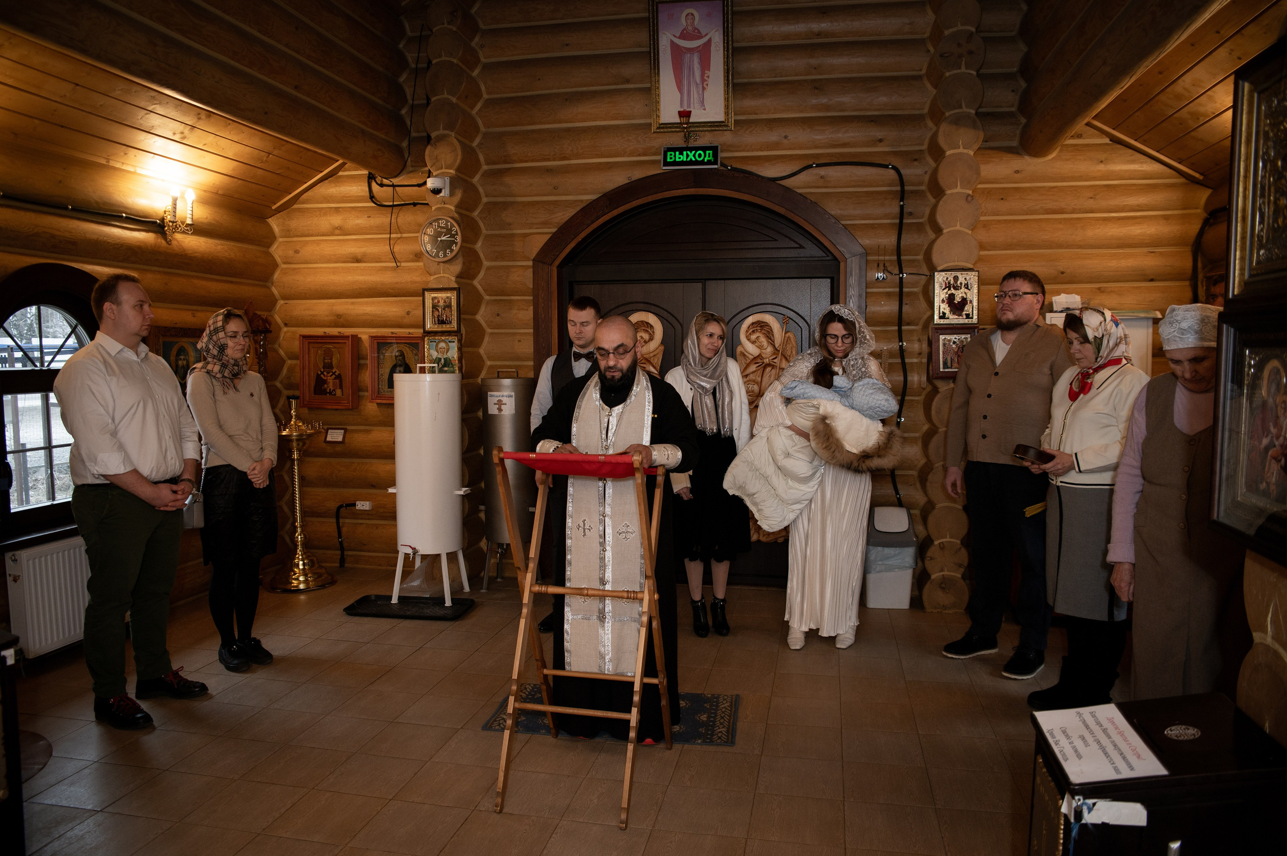 Крещение. Семейный и детский фотограф Подольск Наталья Шаляпина