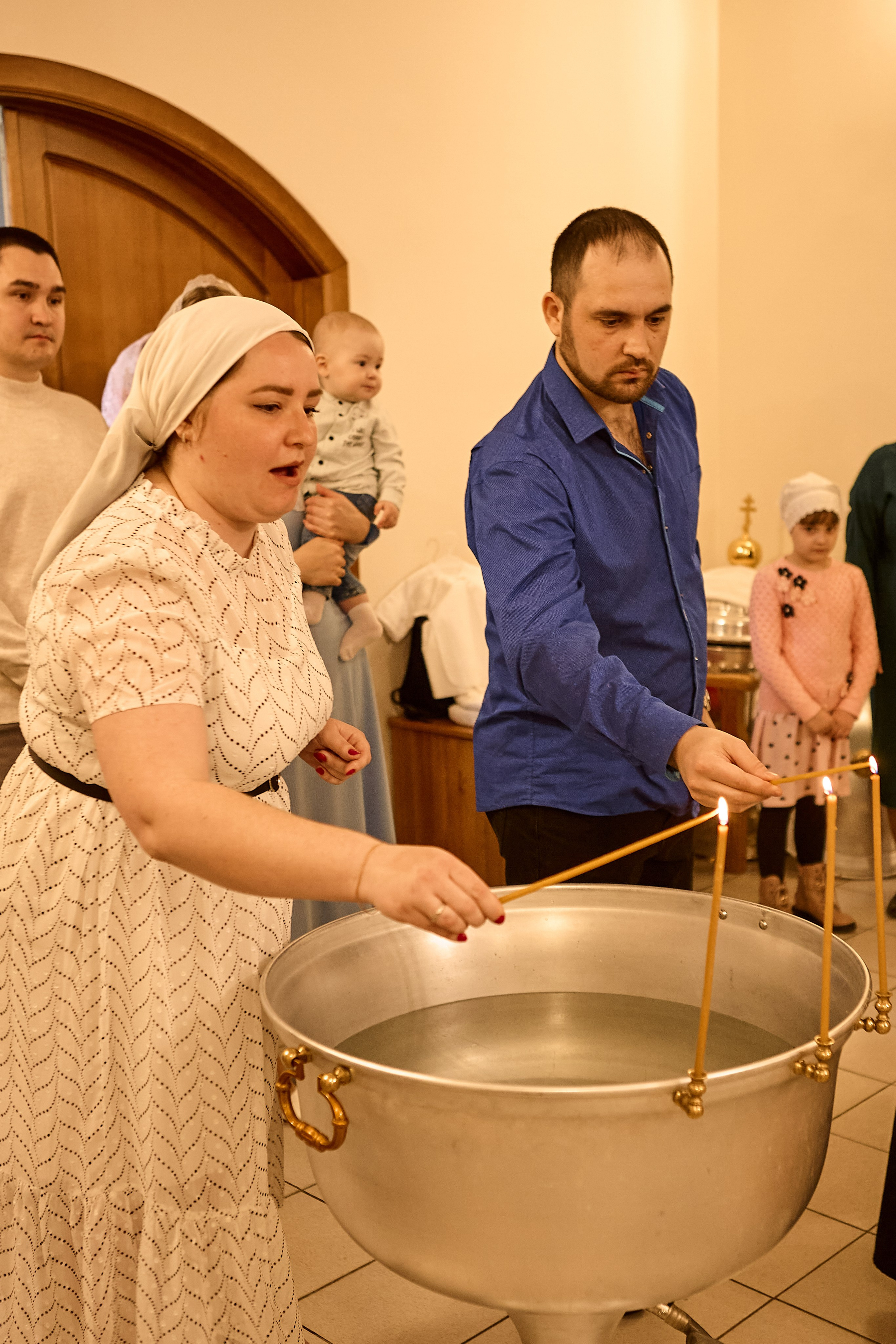 Крещение Церковь Андрея Первозванного. Фотограф Анастасия Лёвушкина