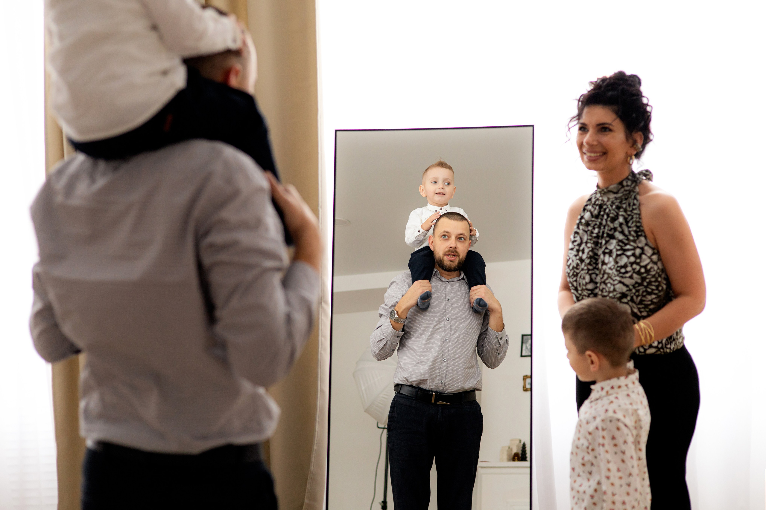 Семейная в студии. Детский и семейный фотограф Алёна Агеева