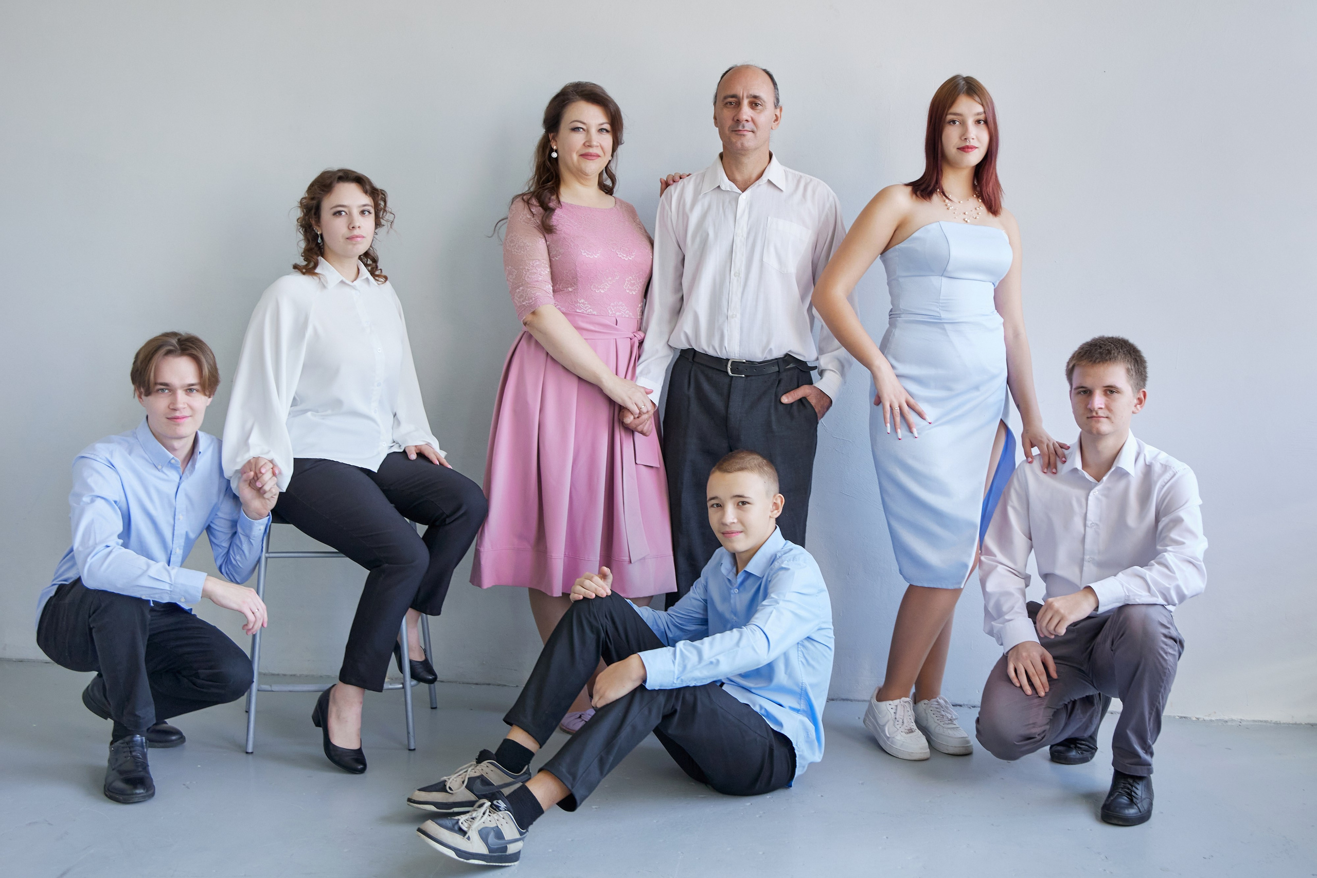 Большая семья. Студия ФотоЛока