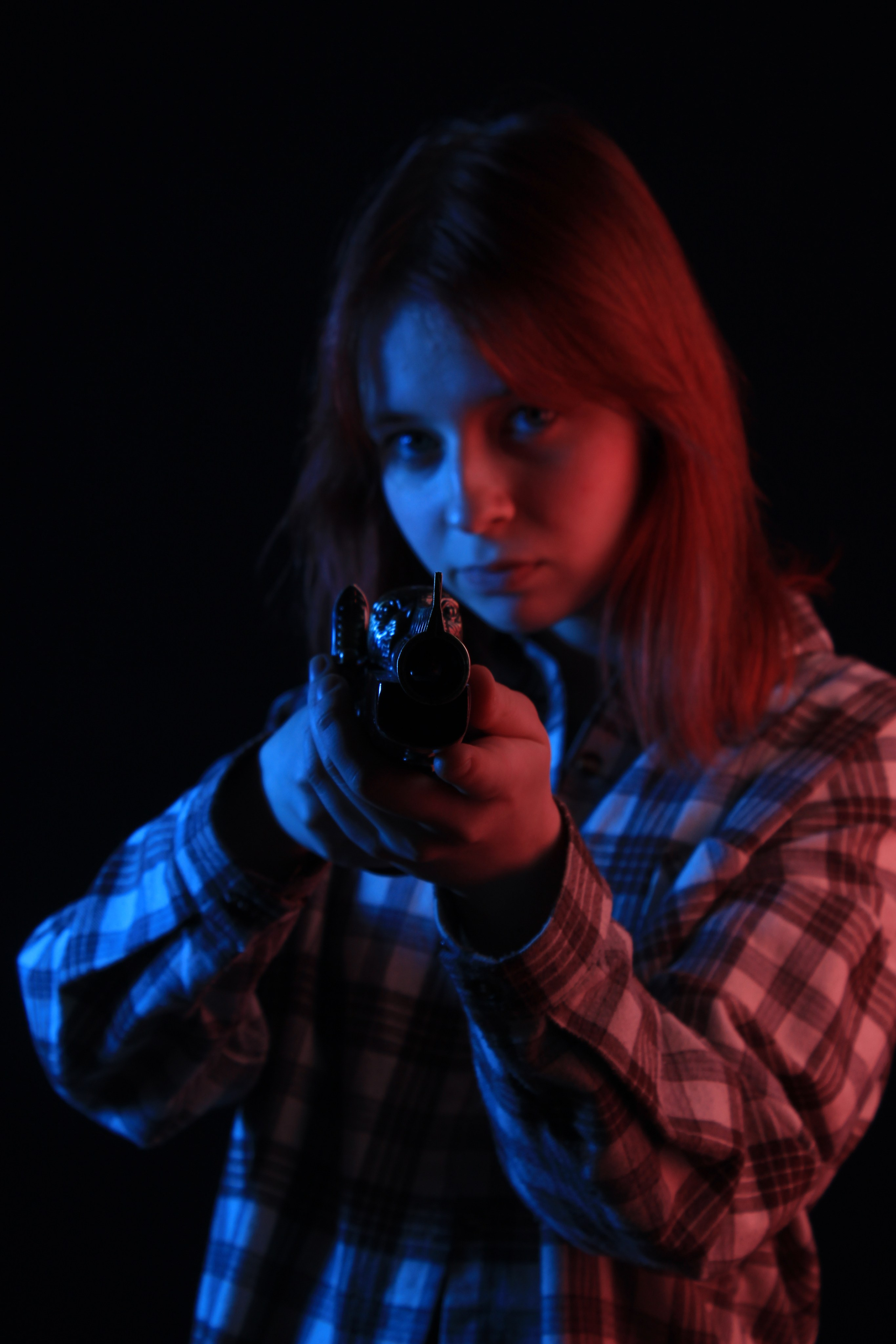 Красно-Синий Фотосет. Начинающий Фотограф в Казани